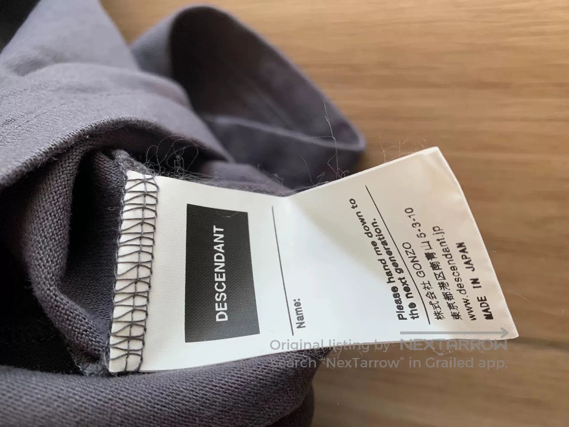 Descendant organic printed long sleeve t. Size US M / EU 48-50 / 2 - 6 Thumbnail