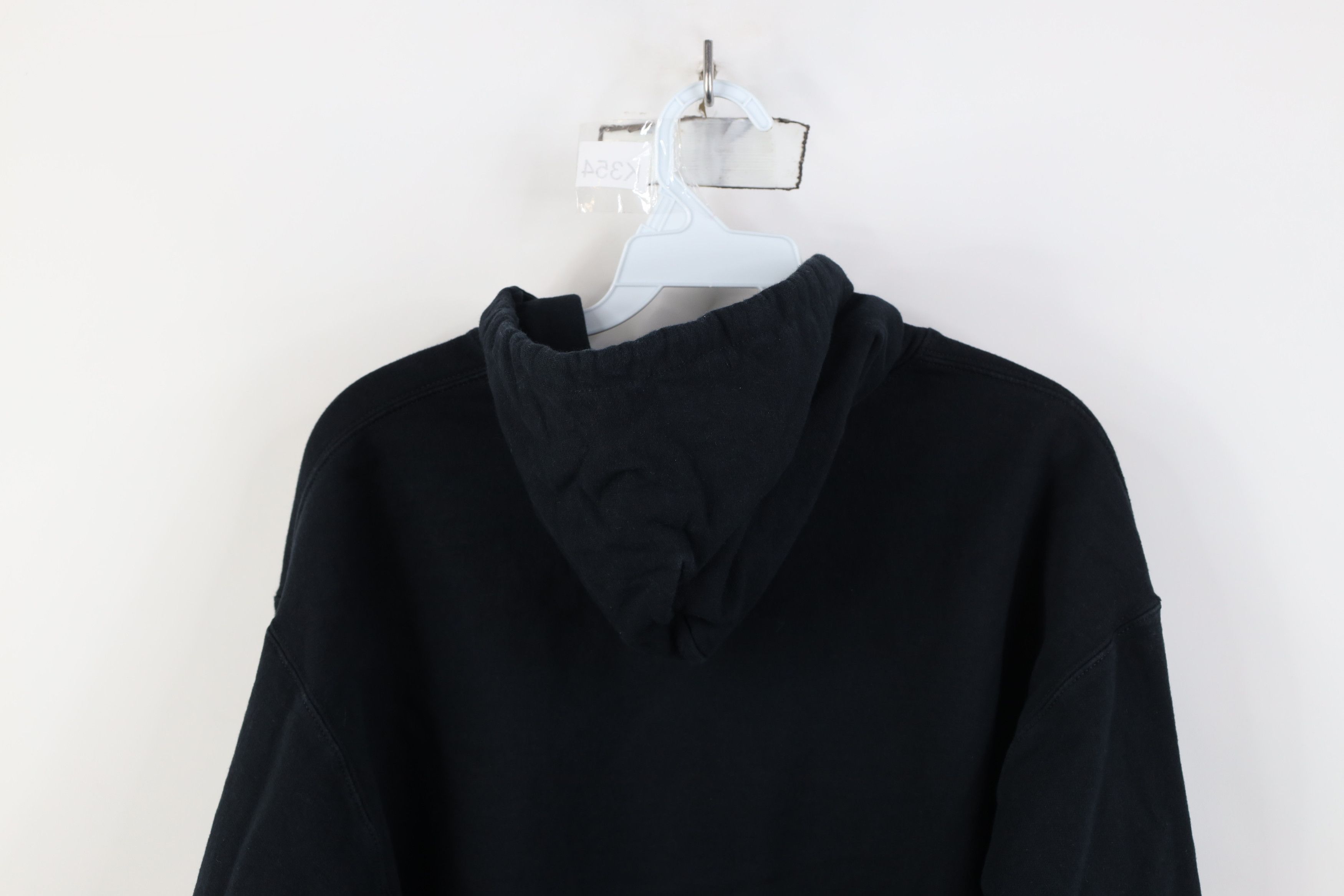 Vintage Vintage Y2K Streetwear Heavyweight Hoodie Sweatshirt Black Size US M / EU 48-50 / 2 - 11 Thumbnail