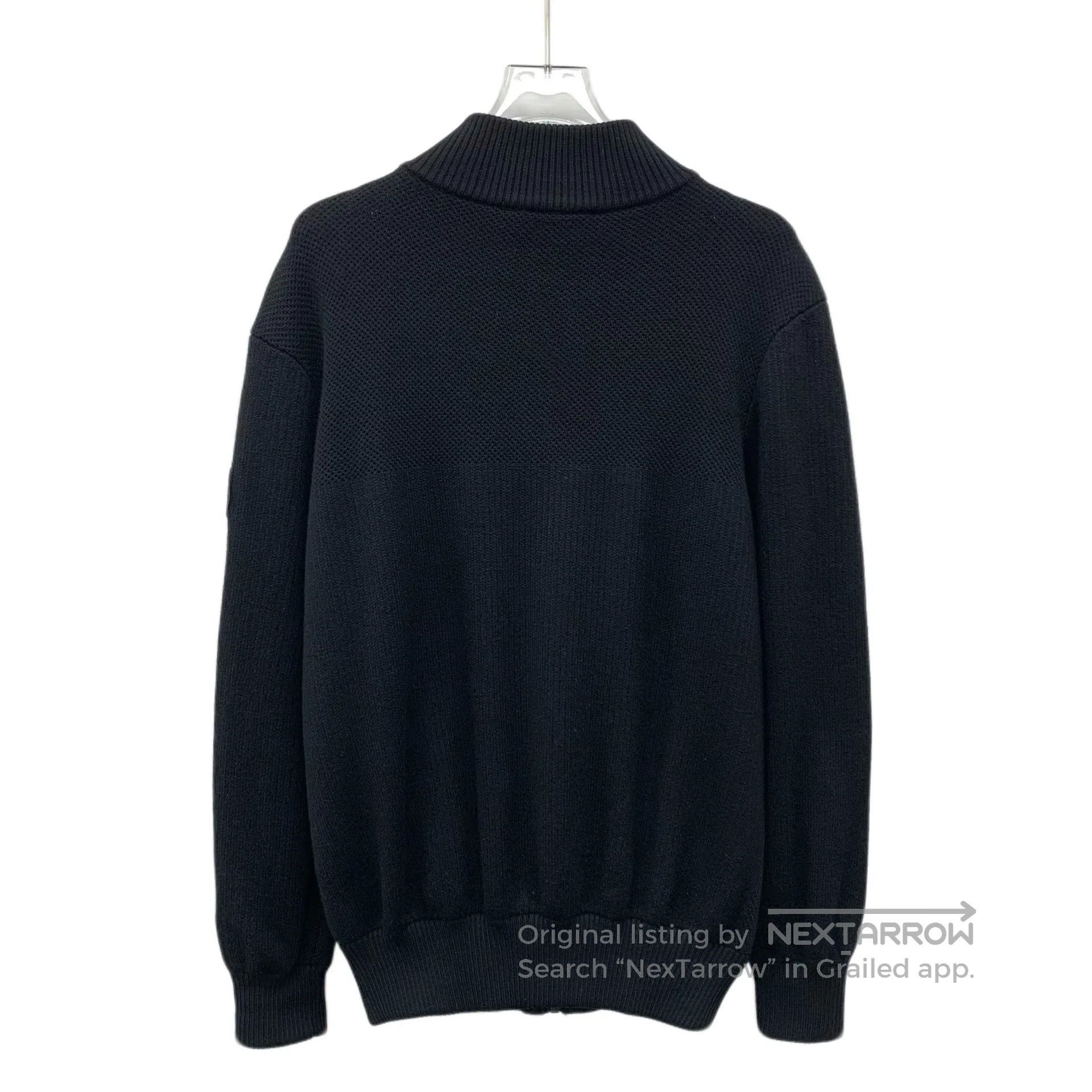 Canada Goose Canada Goose Black Logo Patch Collar Zipper Long Sleeve Kn Size US L / EU 52-54 / 3 - 2 Thumbnail