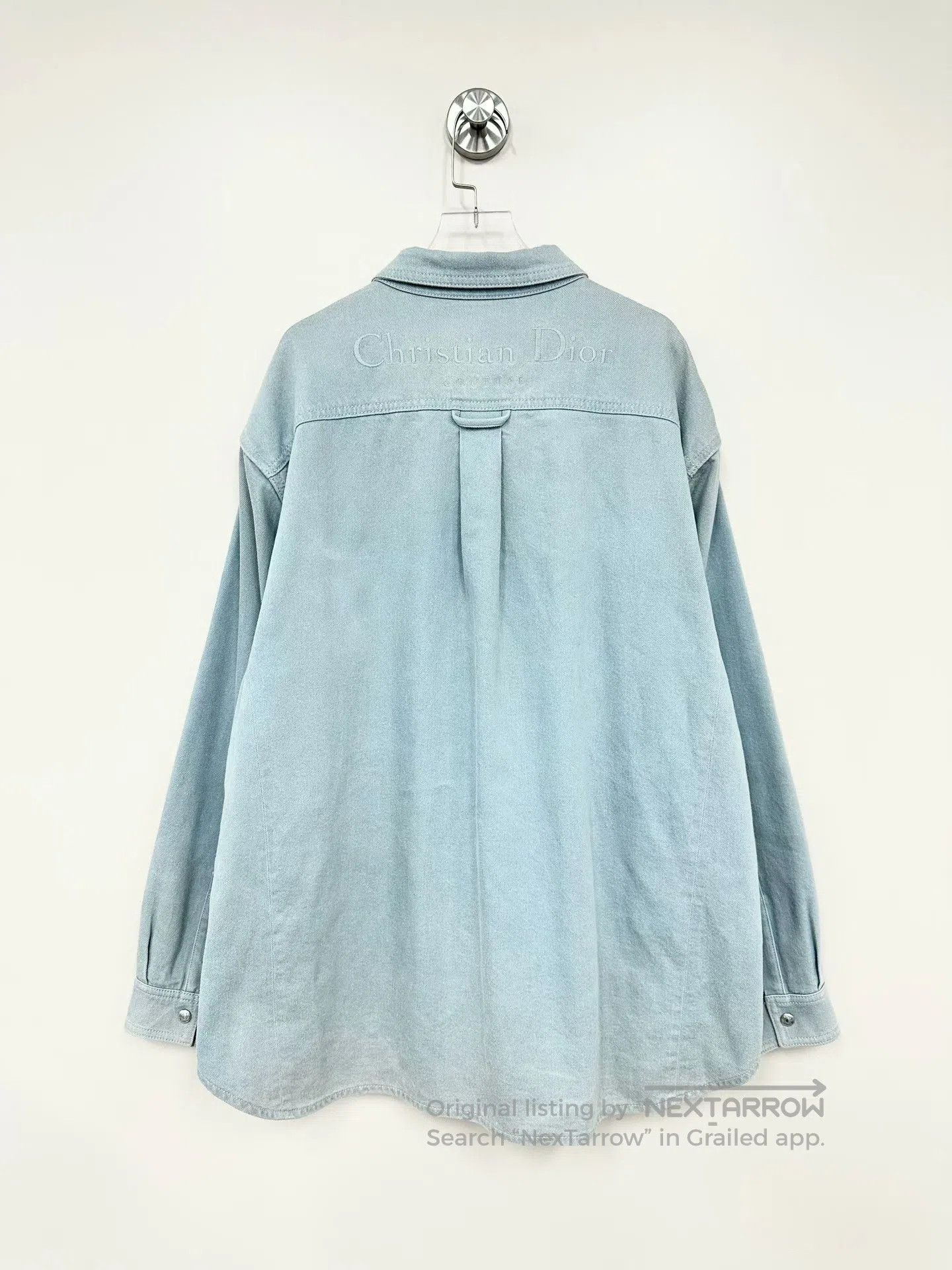 Dior Dior Blue embroidered logo classic double-sided wear jacke Size M / US 6-8 / IT 42-44 - 2 Thumbnail