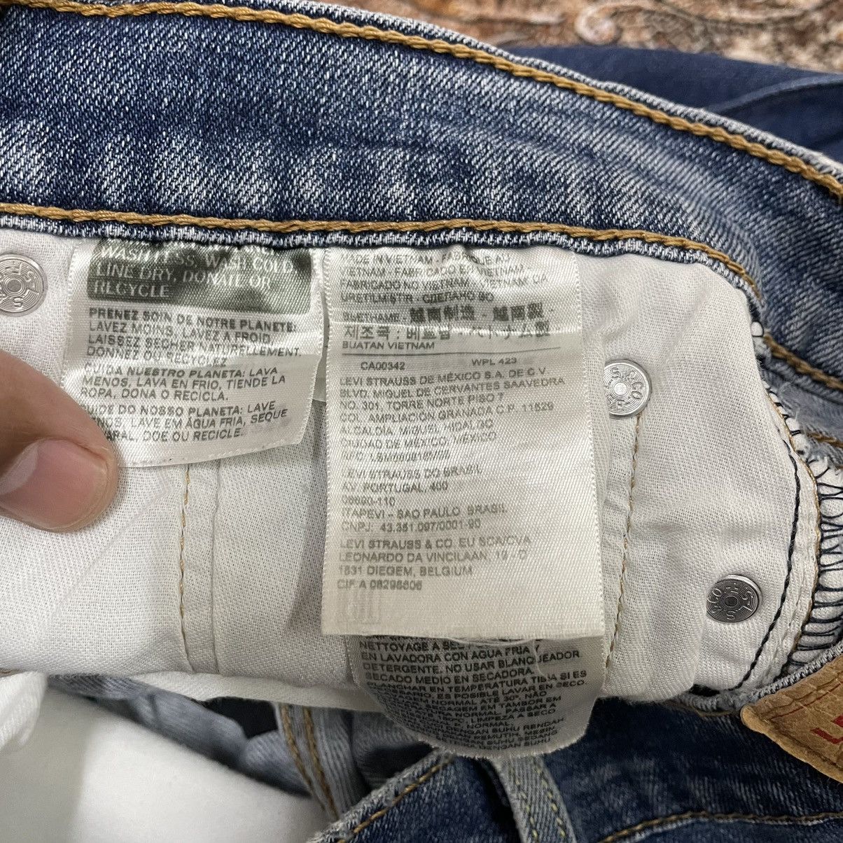 Levi's Vintage Clothing 🔥Vintage Levis 514 Stoned Washed Distress Denim Jeans Size US 30 / EU 46 - 15 Thumbnail