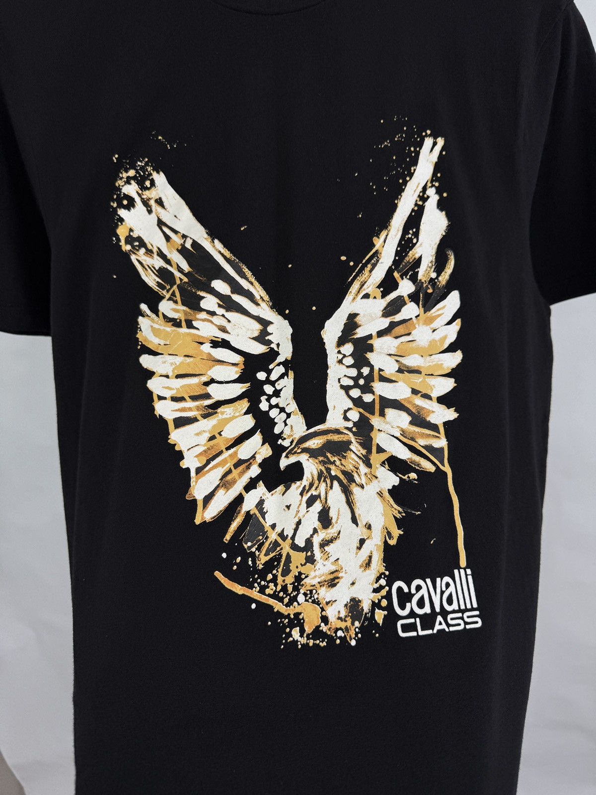 Roberto Cavalli 🇮🇹 Cavalli Class Roberto Cavalli Just Cavalli T-Shirt Retro Size US L / EU 52-54 / 3 - 4 Thumbnail