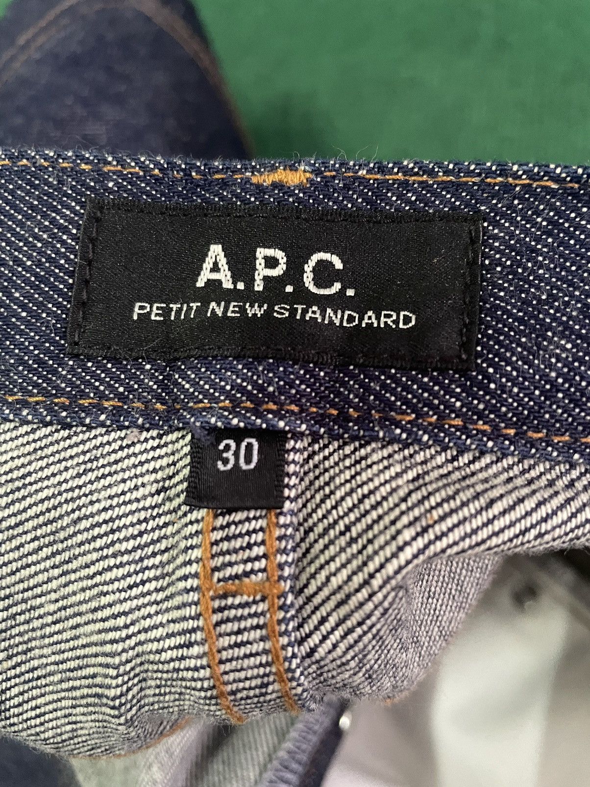 A.P.C. A.P.C Selvage Slim Fit Jeans Size US 33 - 4 Thumbnail