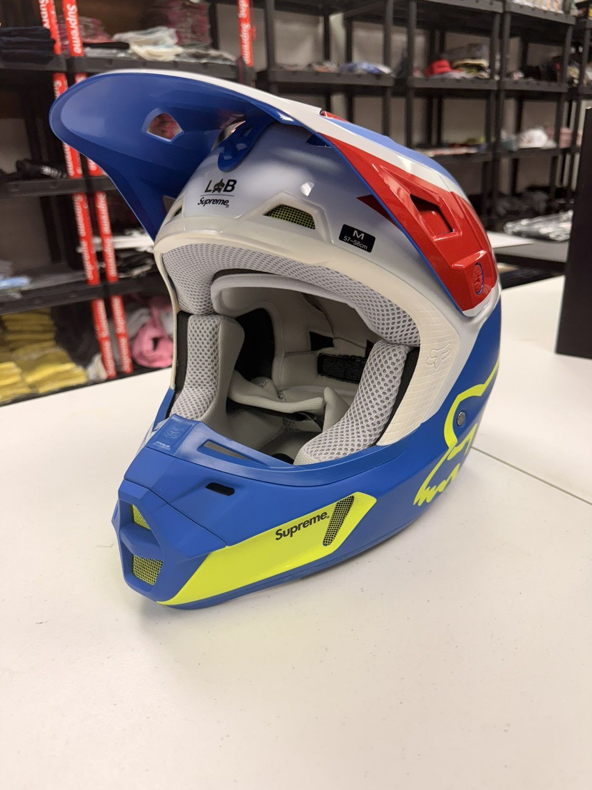 Supreme Supreme Fox Racing Helmet V2 Size ONE SIZE - 5 Thumbnail