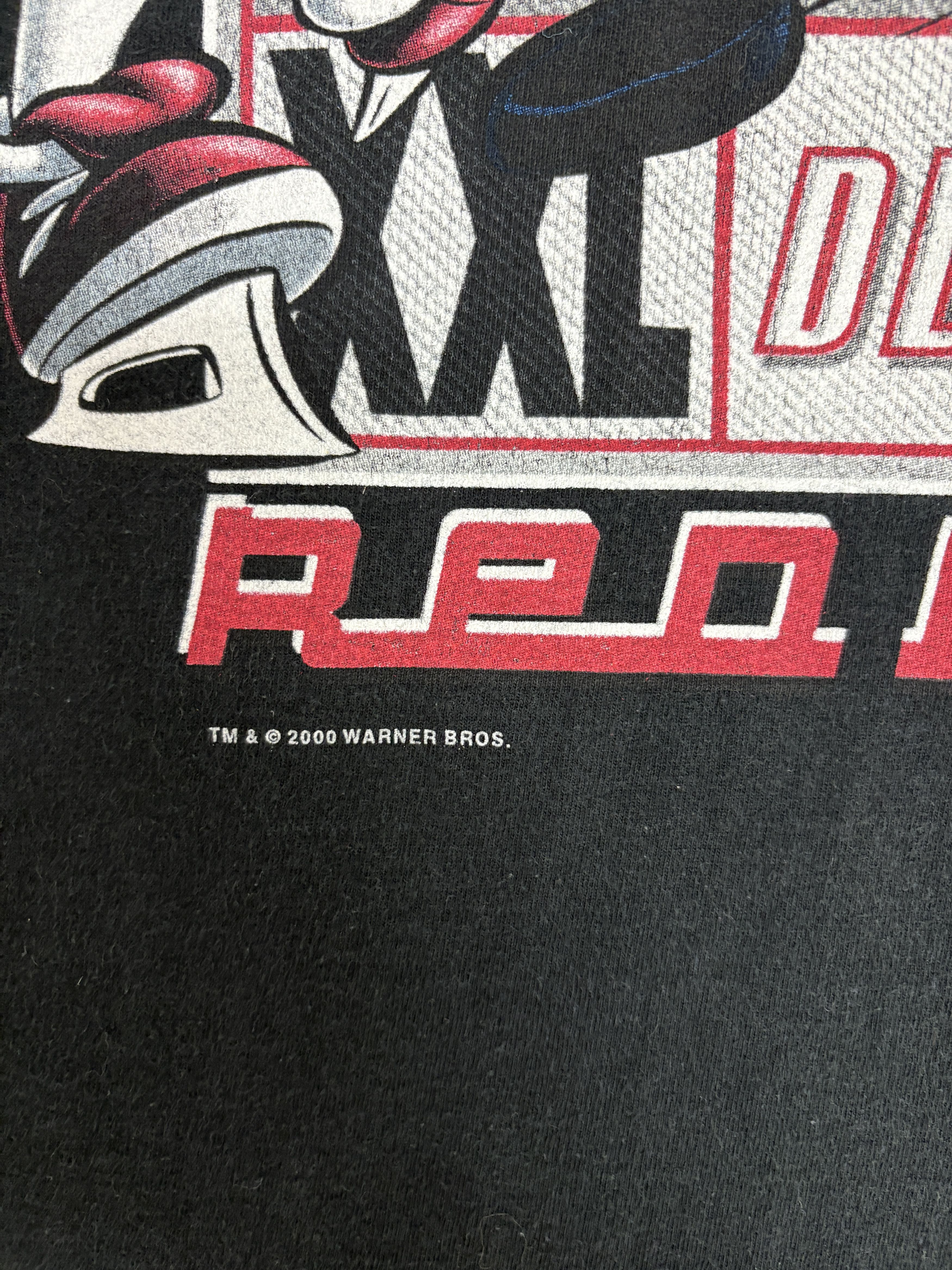 Vintage Detroit Red Wings Taz Vintage Black T-Shirt Tee Size US XL / EU 56 / 4 - 3 Thumbnail