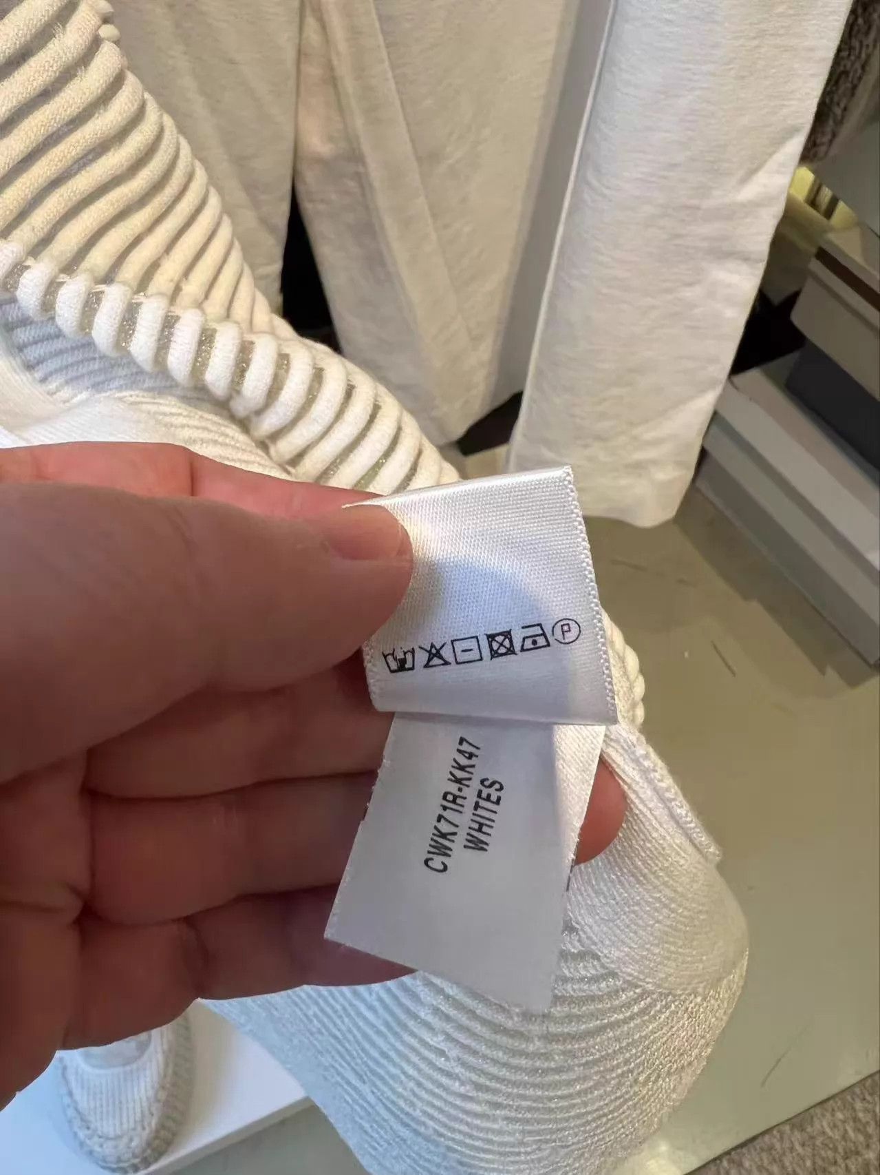Other Lafayette 148 White Knit Vest M New Cotton-Modal Size M / US 6-8 / IT 42-44 - 4 Thumbnail