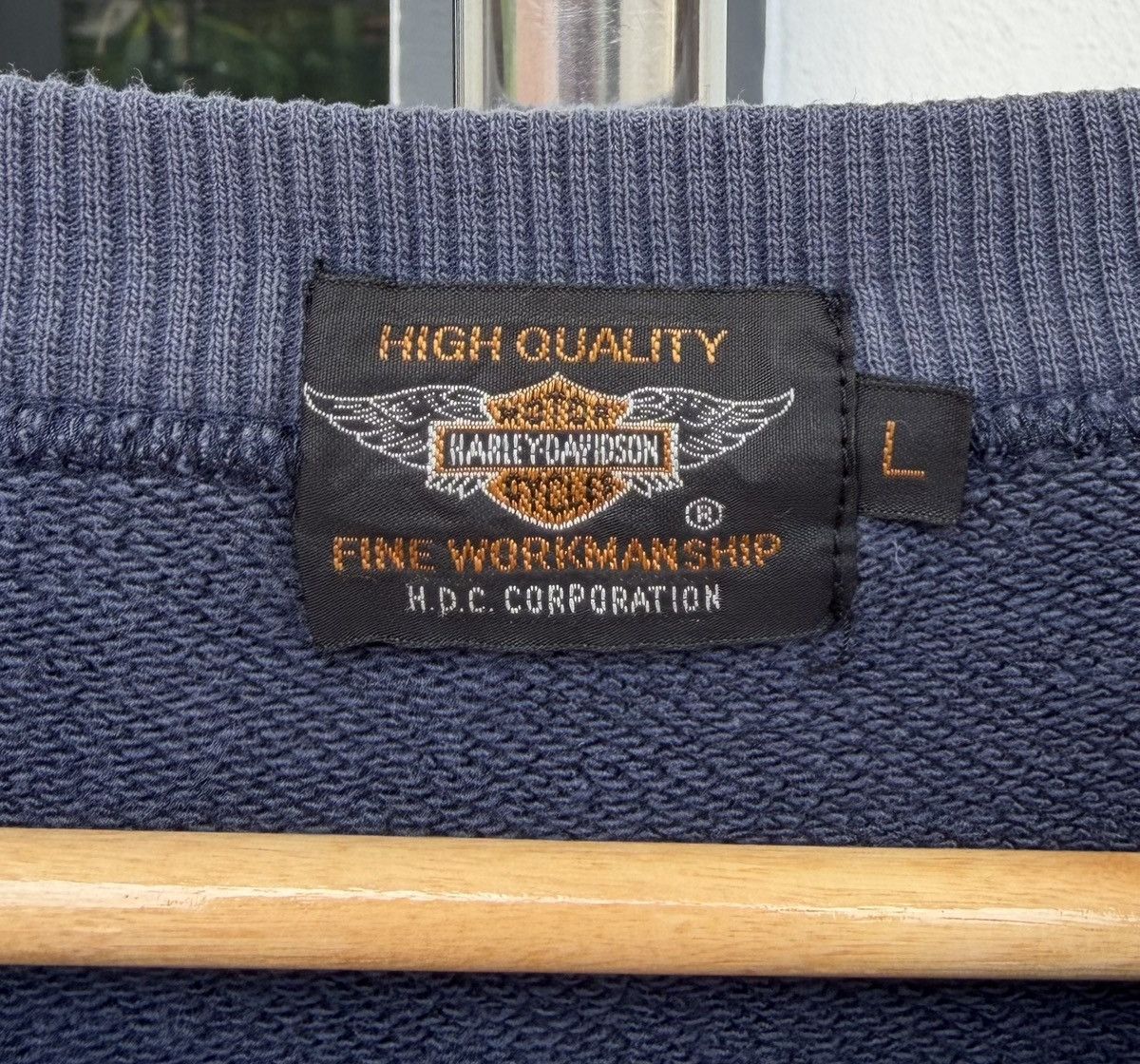 Harley Davidson Vintage Harley-Davidson HD Motorcycle Crewneck Sweatshirt Size US L / EU 52-54 / 3 - 11 Thumbnail