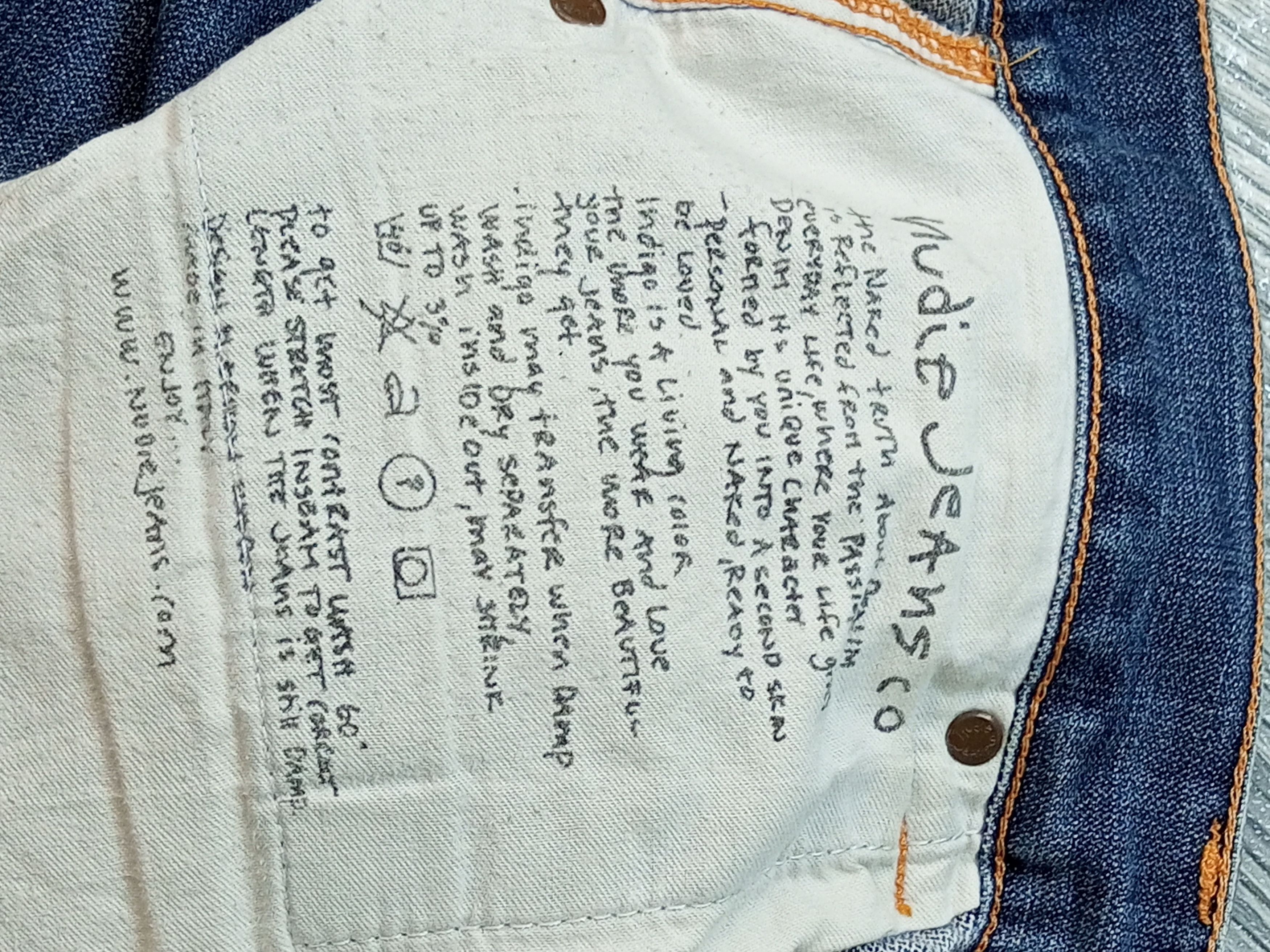 Nudie Jeans Vintage Nudie Jeans slim jim denim jeans size W 30 L 32 Size US 30 / EU 46 - 11 Thumbnail