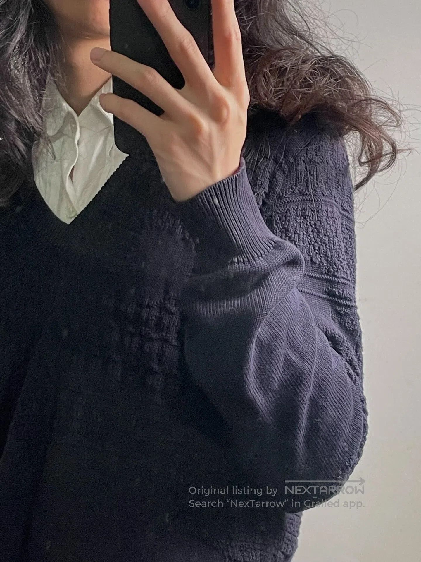 Other Maison Martin Margiela V-Neck Knitted Sweater. Size US M / EU 48-50 / 2 - 3 Thumbnail