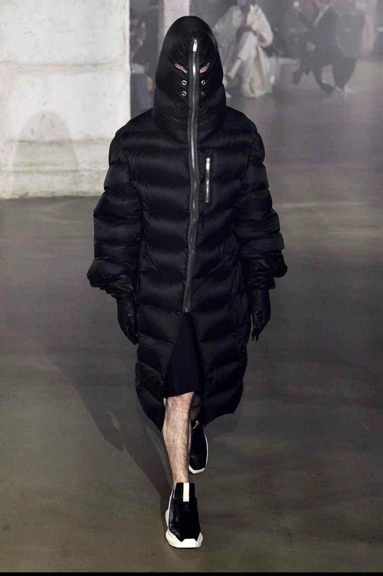 Rick Owens Rick Owens Face mask down coat-2506 Size US S / EU 44-46 / 1 - 5 Thumbnail