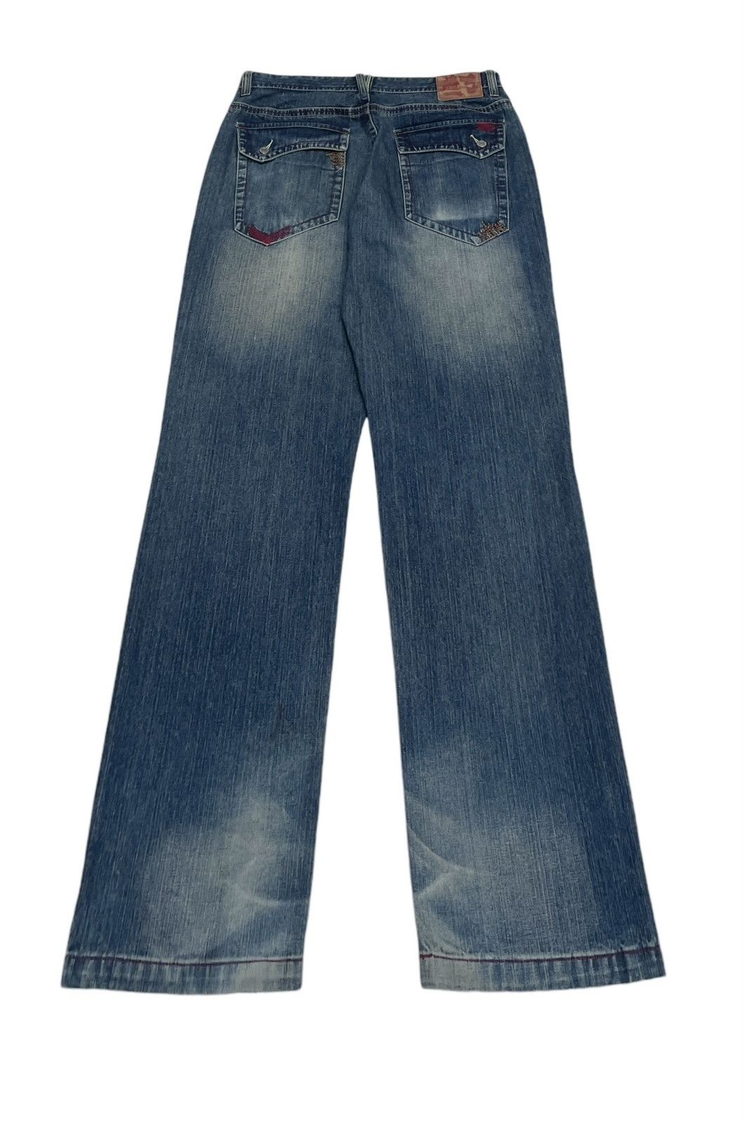 Japanese Brand × Vintage Rare Vintage Japanese Brand Amore Puro Baggy Jeans 1990s Size US 35 - 2 Thumbnail