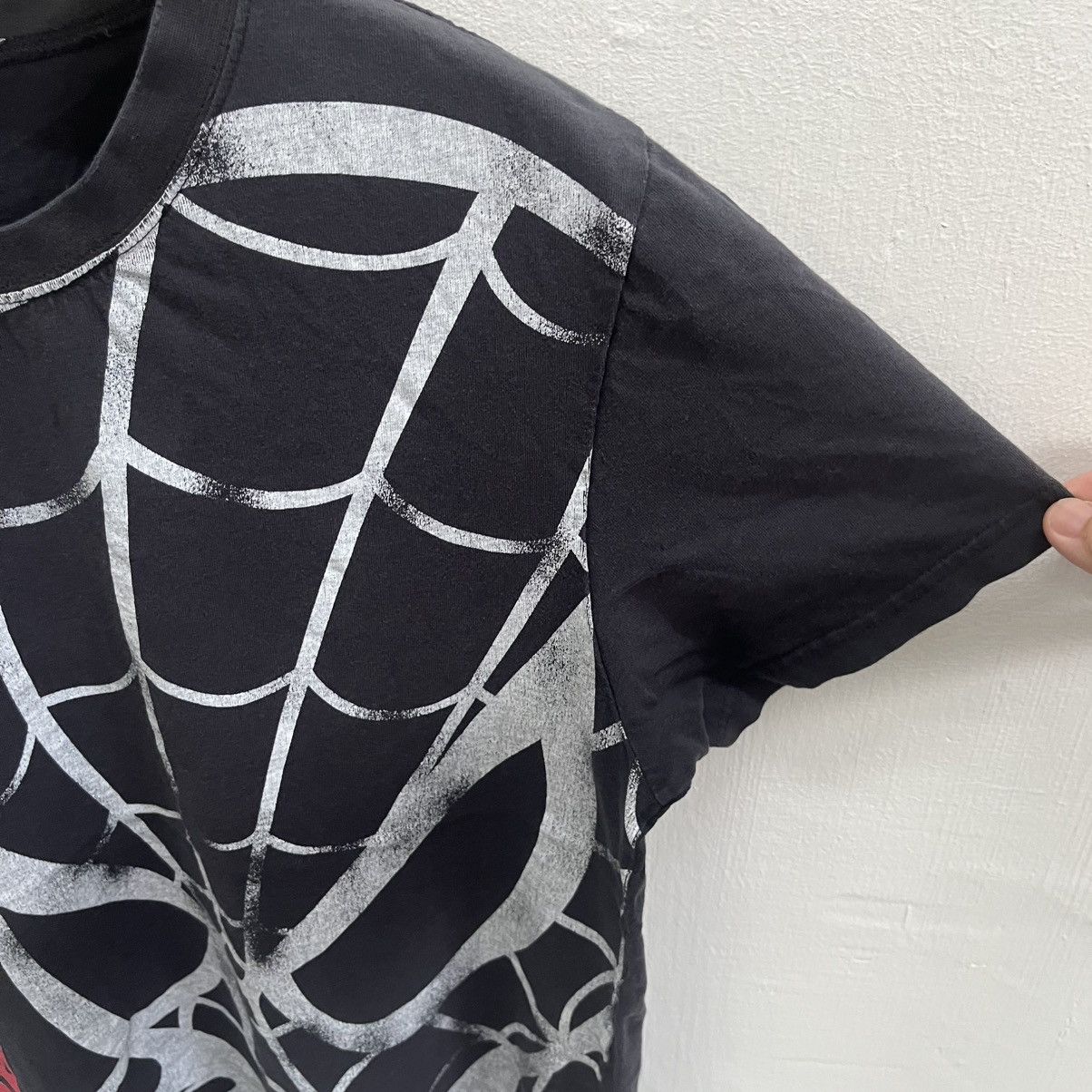 Marvel Comics Rare Vintage Spiderman AOP Quotes Tees Cartoon Size US S / EU 44-46 / 1 - 4 Thumbnail