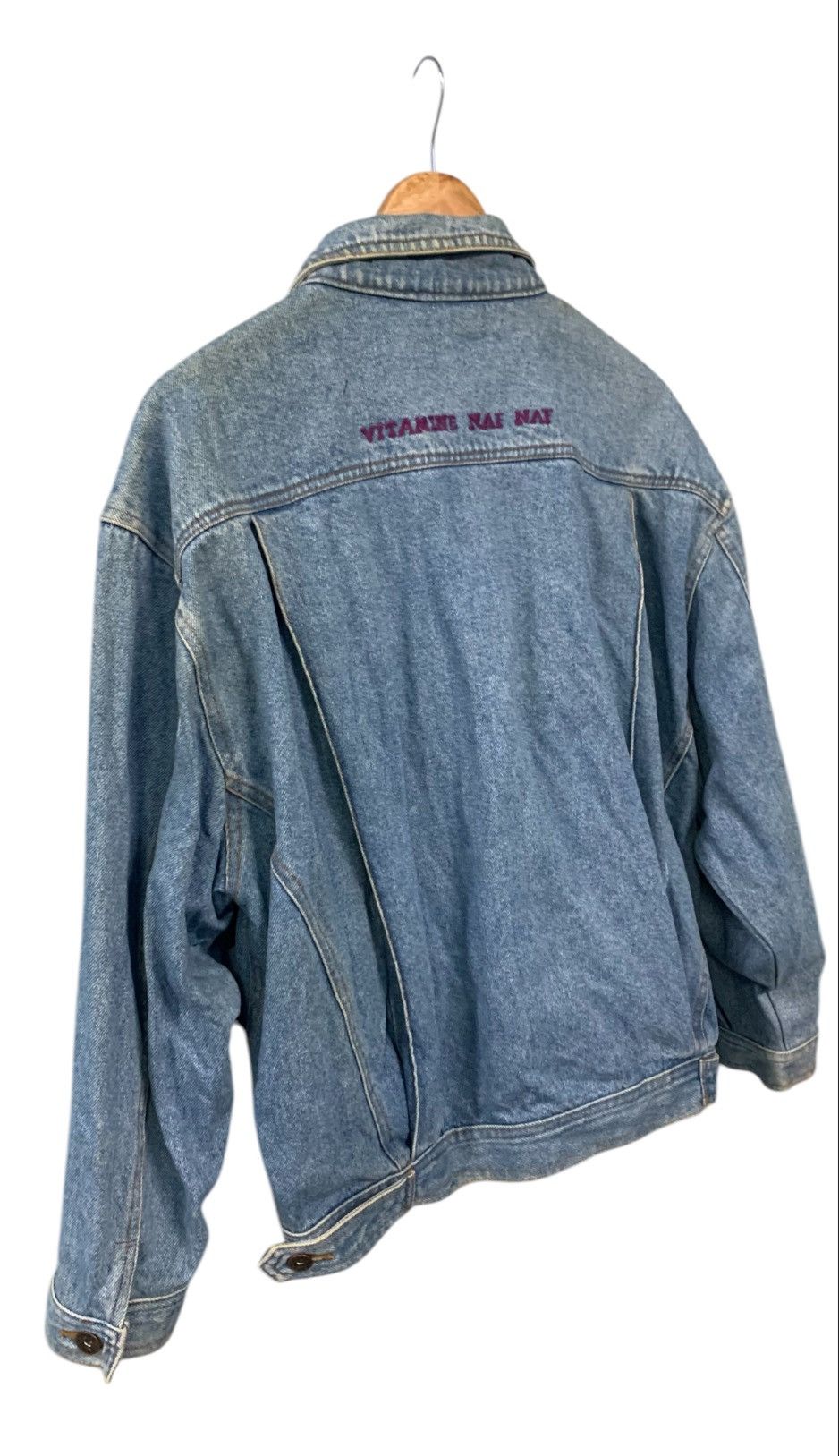 Designer × Japanese Brand NAF NAF DENIM JACKET Size US M / EU 48-50 / 2 - 7 Thumbnail