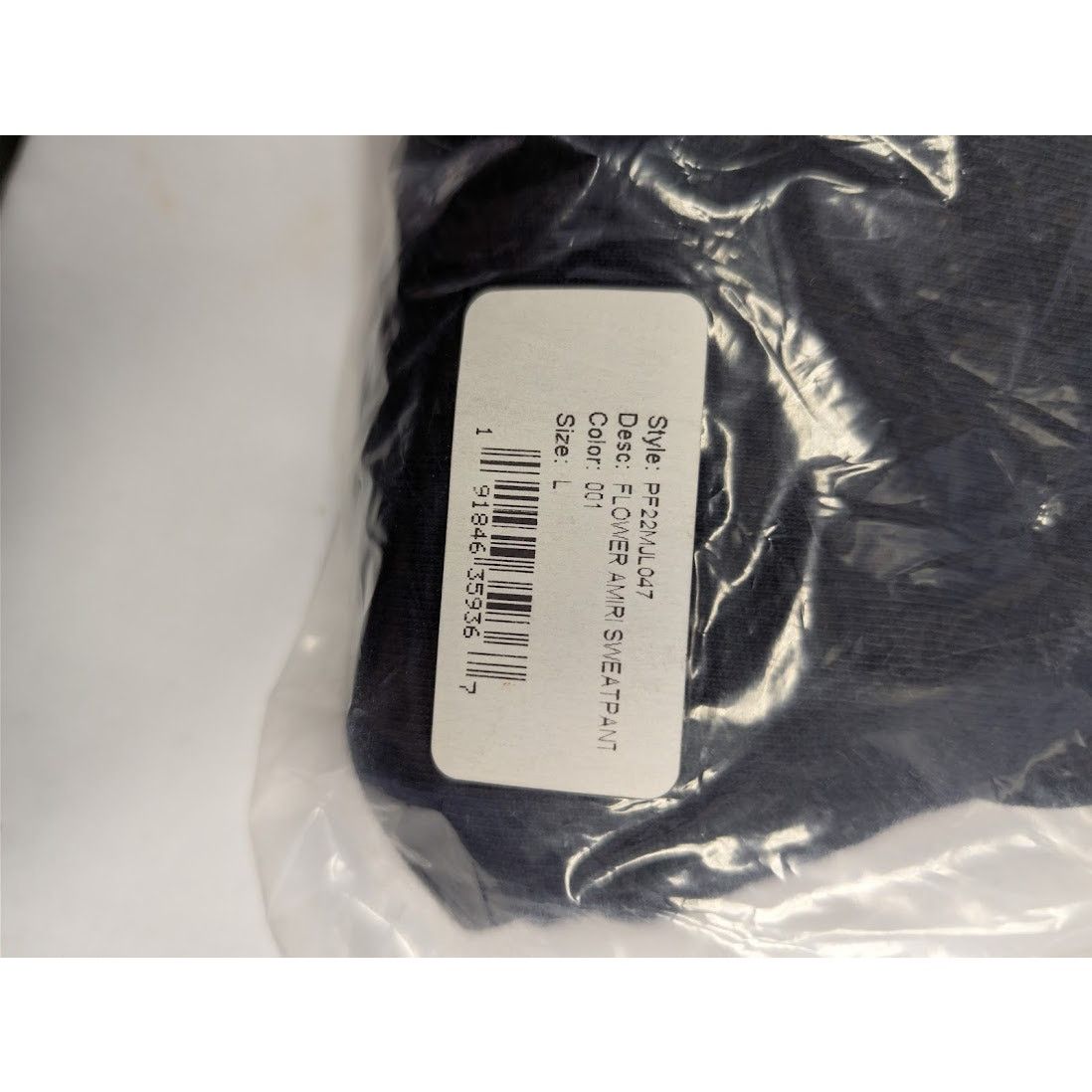 Amiri o1rshd1 Flower Amiri Sweatpants / Trousers in Black Size US 34 / EU 50 - 19 Thumbnail