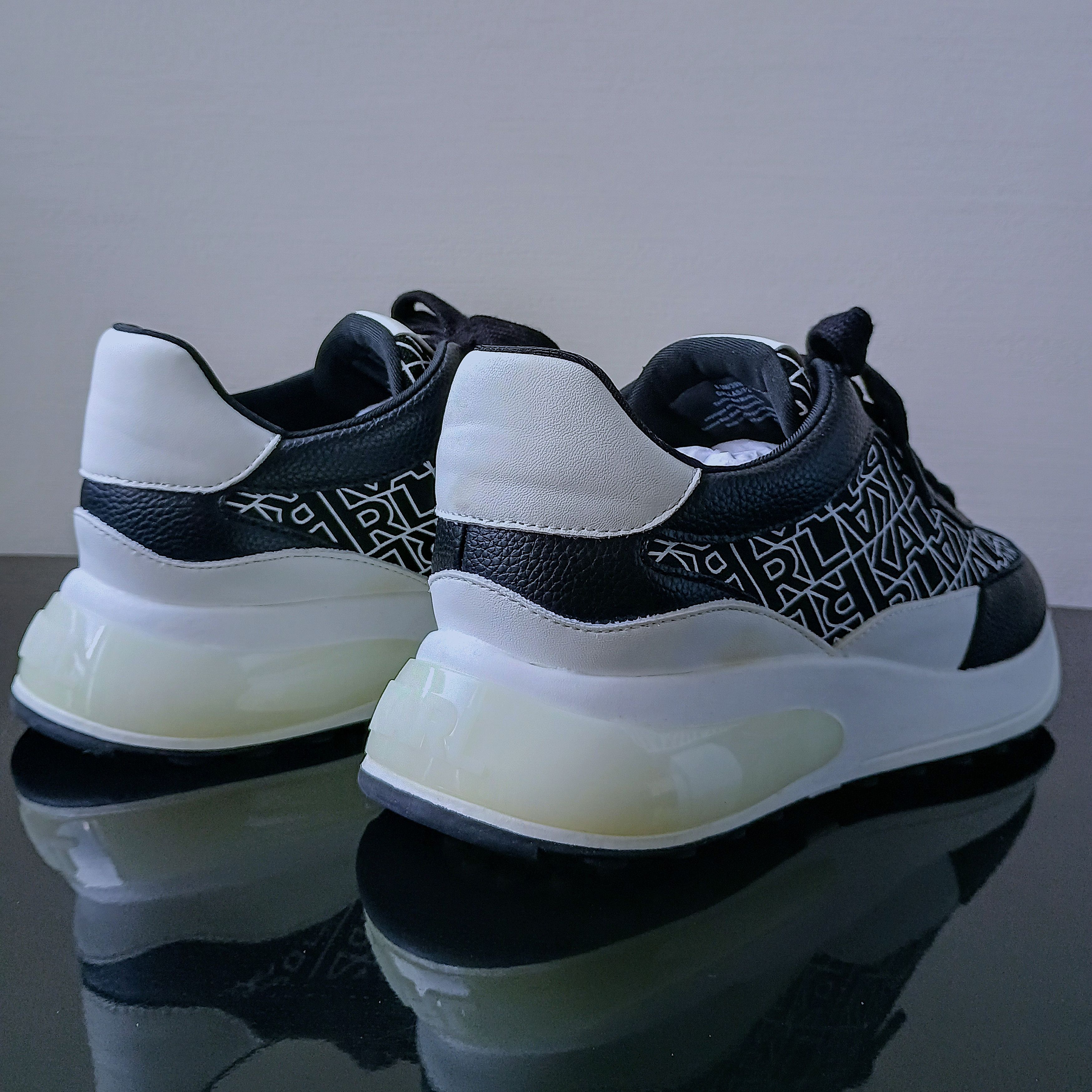 Karl Lagerfeld Karl Lagerfeld Paris Women's Dallas Logo Chunky Sneaker Size US 8.5 / IT 38.5 - 6 Thumbnail