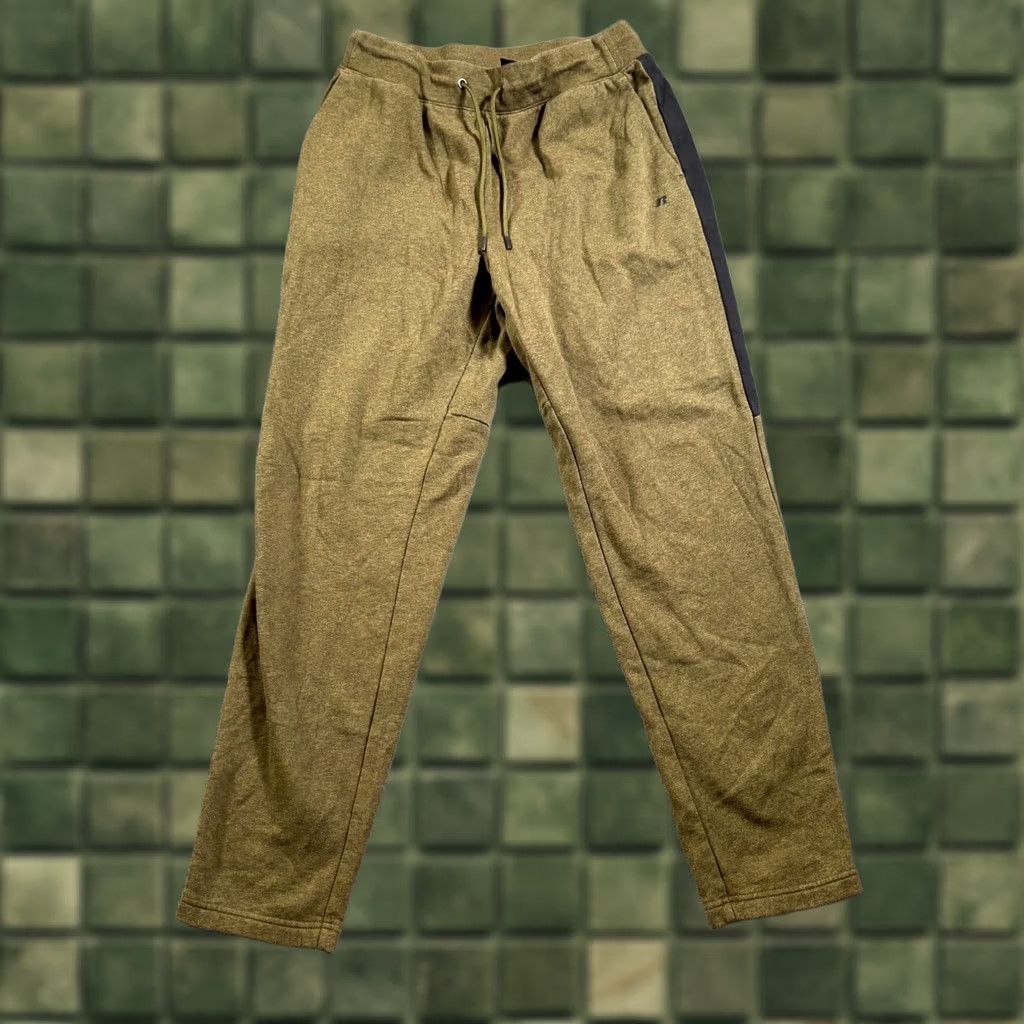 Vintage Russell Sweatpant Men's M Brown Cotton Drawstring Performance Athletic Sports Sweatpants Size US 31 - 1 Thumbnail
