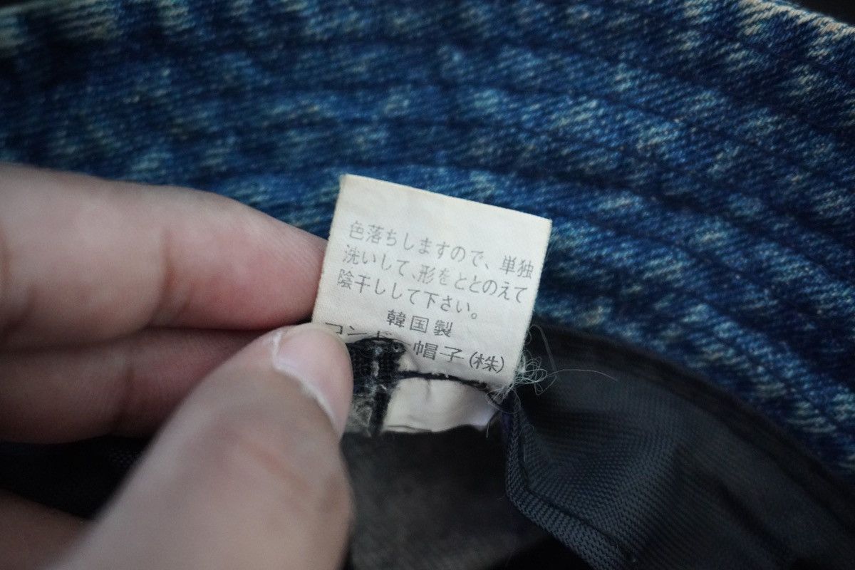 Vintage Denim bucket hat usa rare hat Size ONE SIZE - 9 Thumbnail
