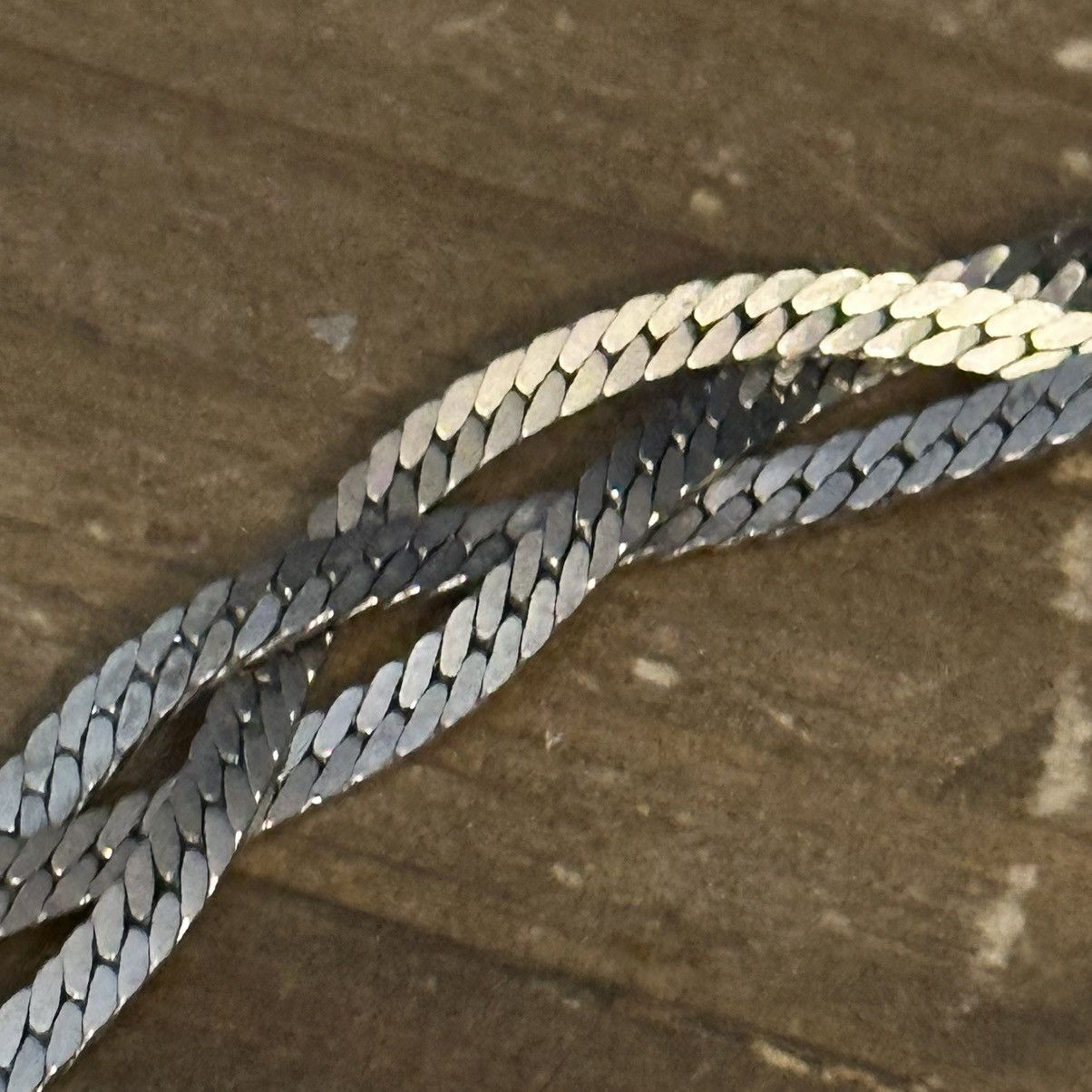 Vintage Vintage silver tone braid necklace Size ONE SIZE - 3 Thumbnail