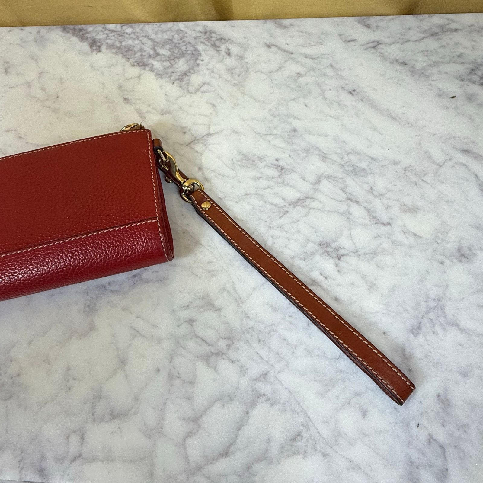 Dooney & Bourke DOONEY & BOURKE Red Leather Wallet Size ONE SIZE - 2 Thumbnail