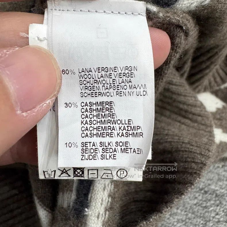 Brunello Cucinelli Brunello Cucinelli Half-Zip Wool Jacket Size US XL / EU 56 / 4 - 4 Thumbnail