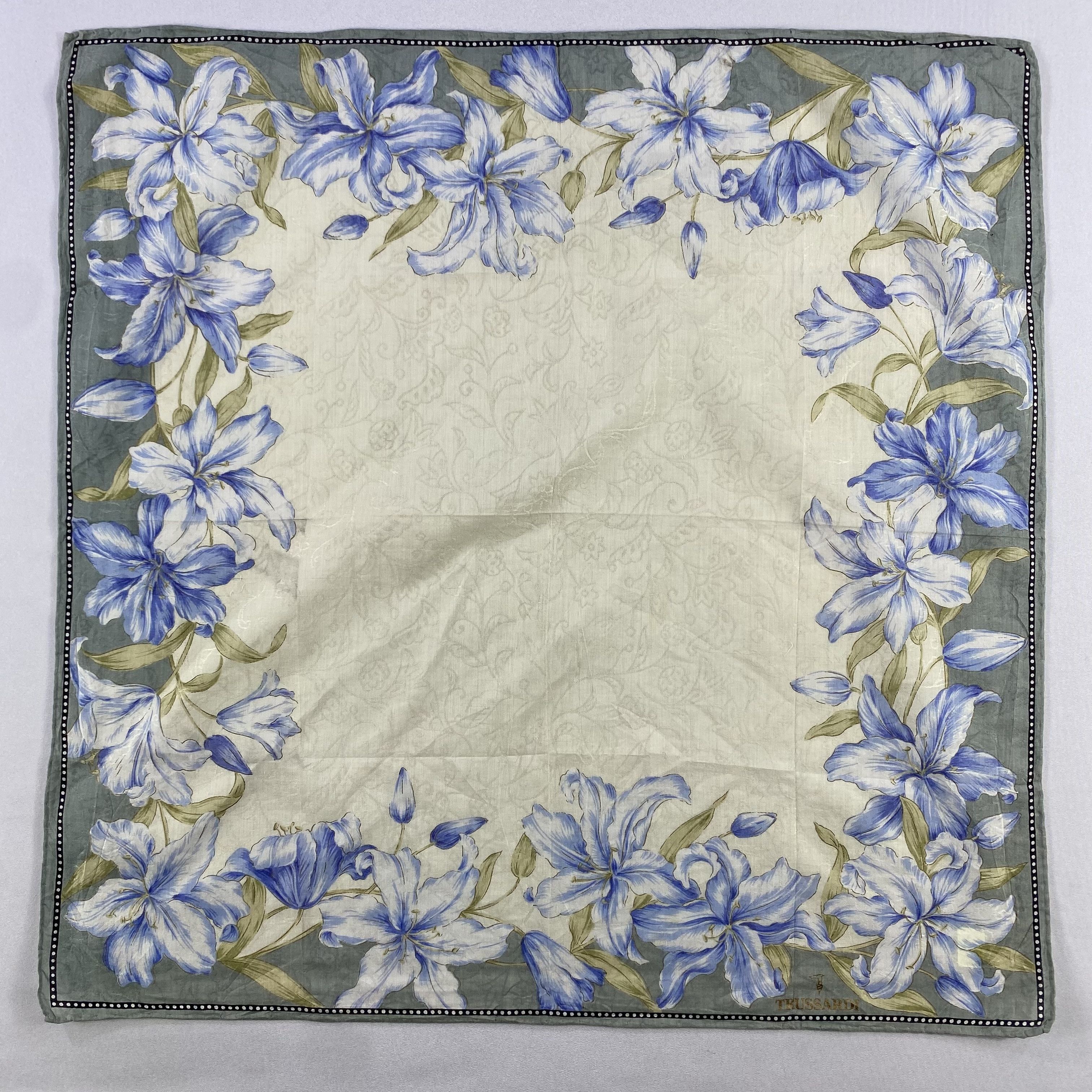 Trussardi × Vintage Trussardi Bandana/ Handkerchief / Neckerchief Size ONE SIZE - 3 Thumbnail