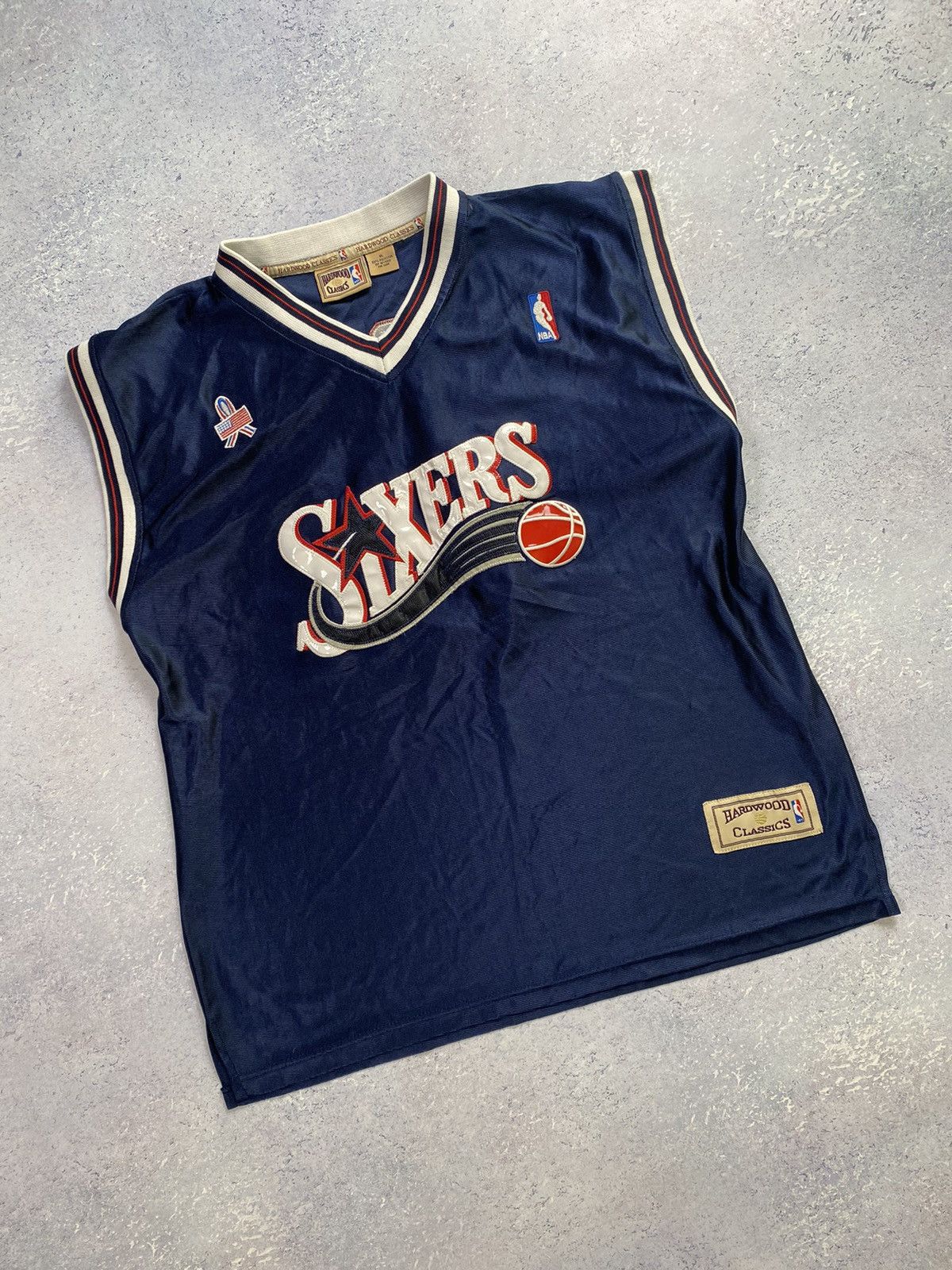 NBA Harwood Classic NBA Sixers Iverson #3 Jersey Size US XL / EU 56 / 4 - 3 Thumbnail
