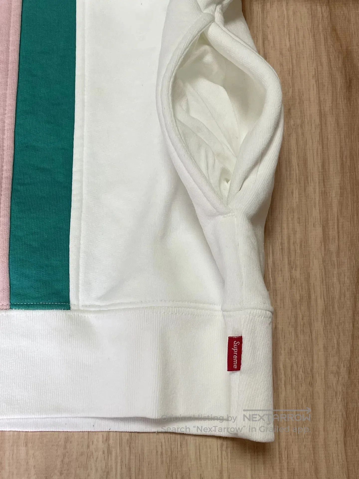 Supreme Supreme Vertical Logo Panel Pullover Fleece. Size US L / EU 52-54 / 3 - 8 Thumbnail