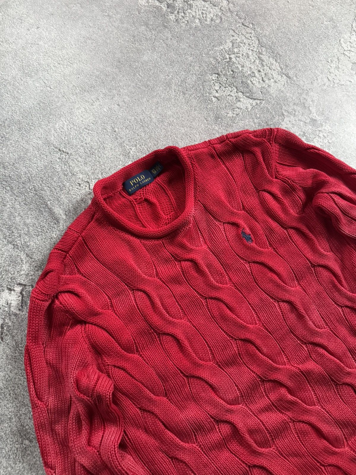 Polo Ralph Lauren Polo Ralph Lauren XS graphite pattern cable knitwear sweater Size XS / US 0-2 / IT 36-38 - 2 Thumbnail