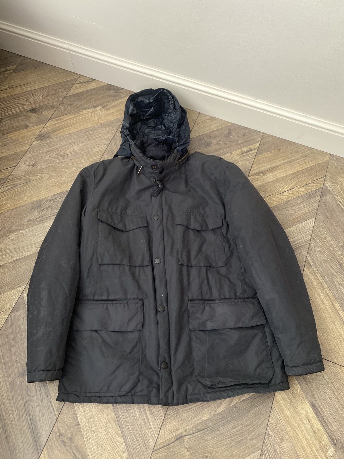 Barbour × Vintage Vintage Barbour 2 sided Jacket Size US L / EU 52-54 / 3 - 1 Thumbnail