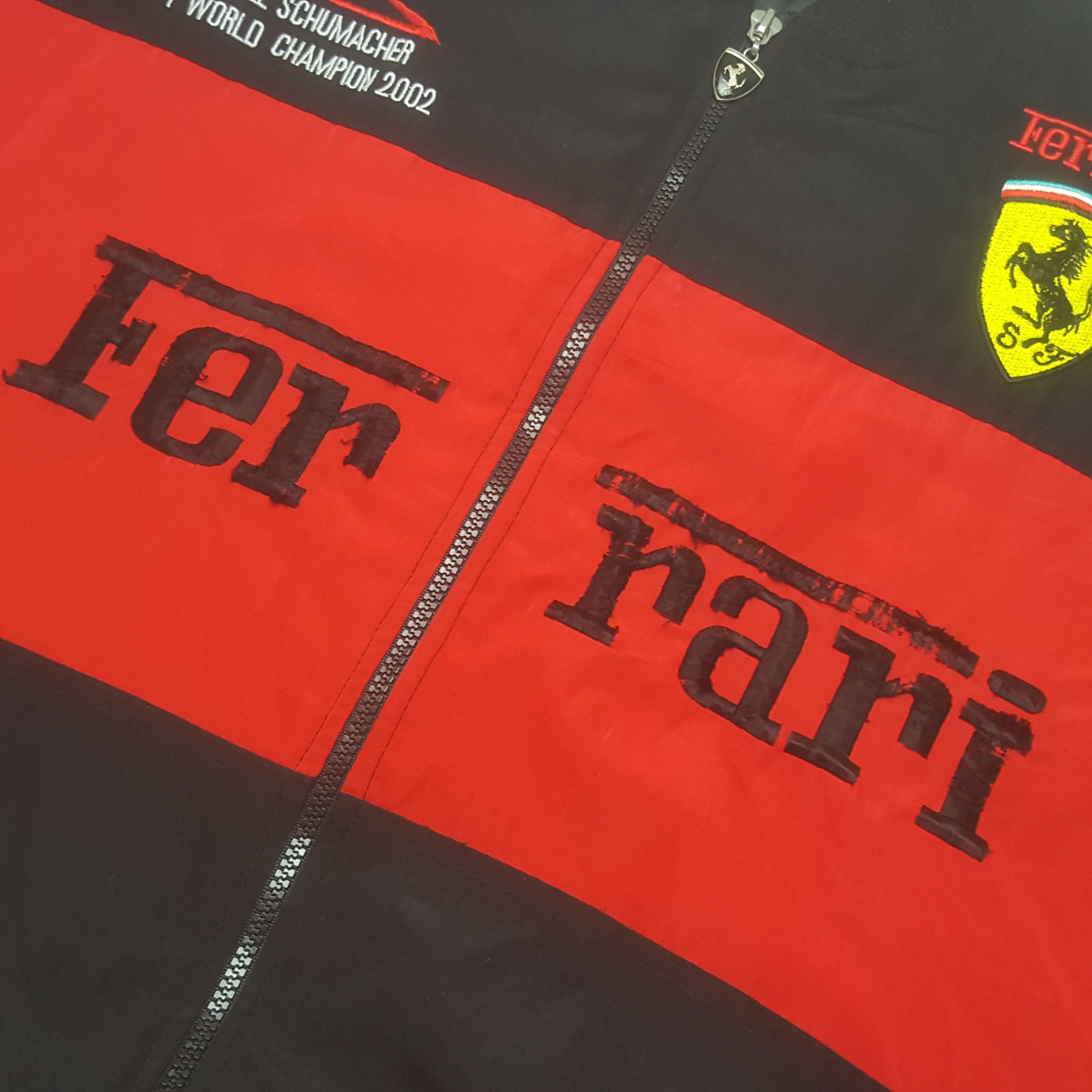 Ferrari × Vintage Vintage Ferrari Micheal Schumacher Formula1 Racing Jacket Size US L / EU 52-54 / 3 - 7 Thumbnail