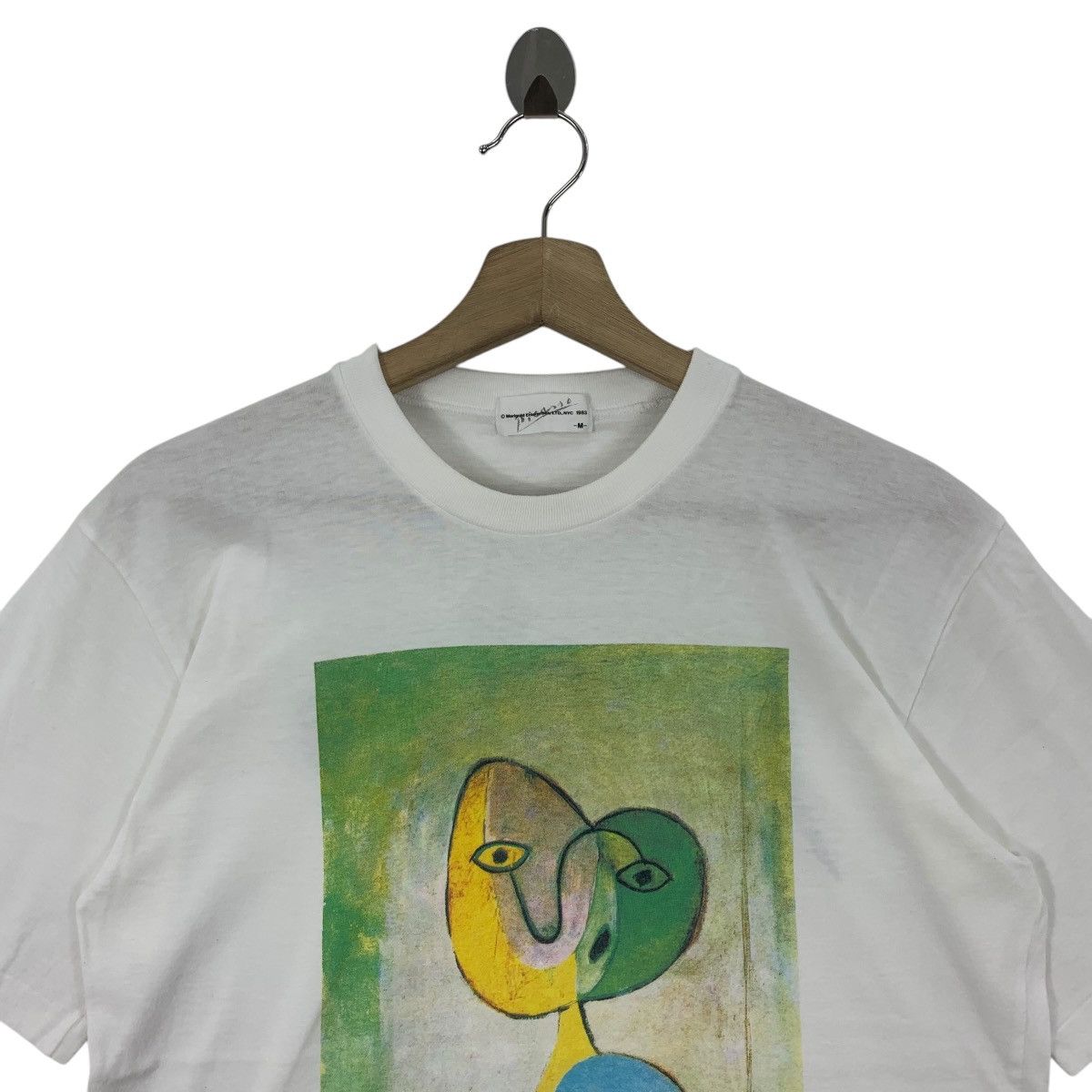 Vintage Vintage PABLO PICASSO art printed tee Size US M / EU 48-50 / 2 - 2 Thumbnail