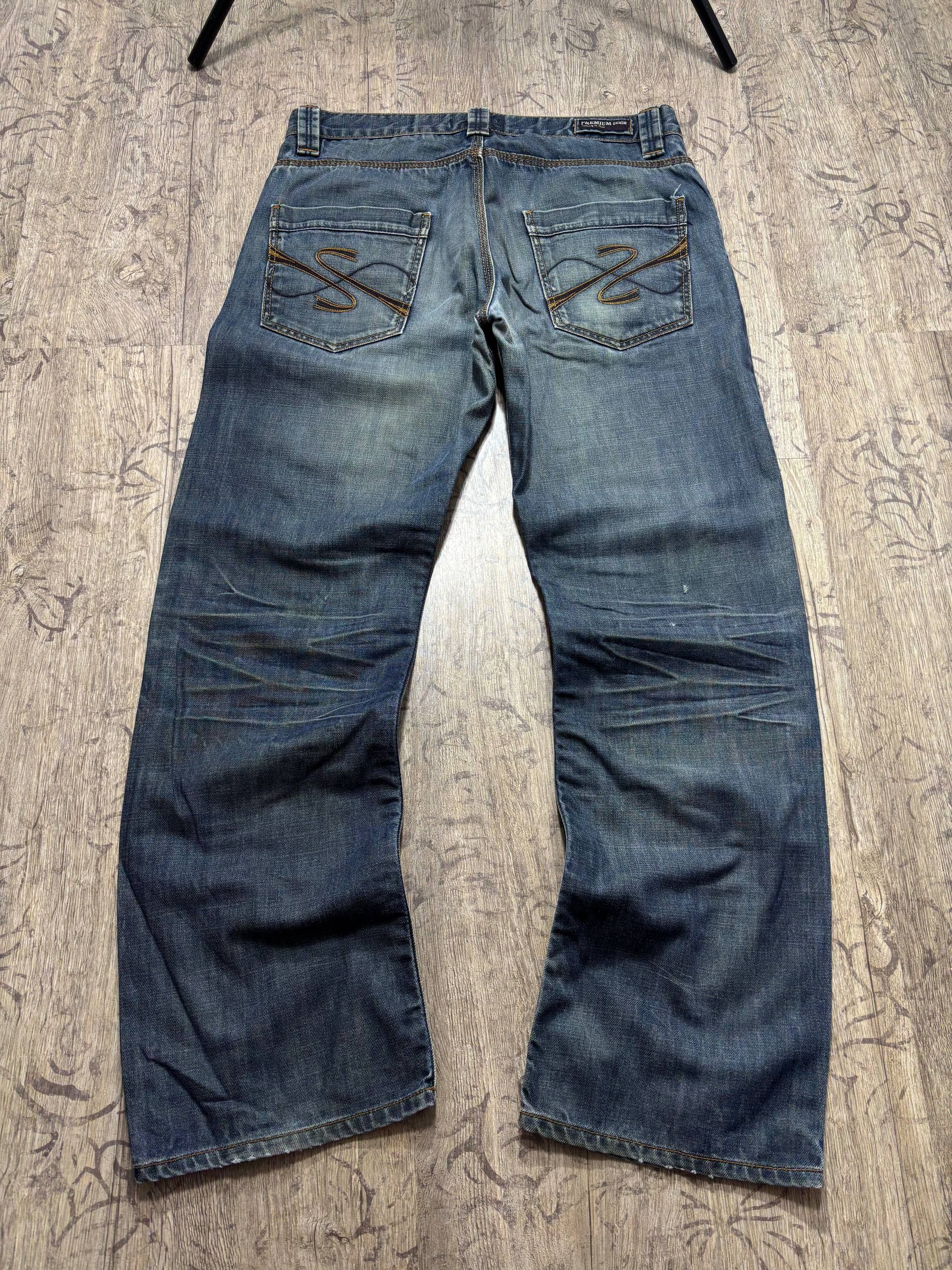 Hysteric Glamour Vintatge Flared Biker KMRII L.G.B. Vibe Stoned Jeans Size US 34 / EU 50 - 3 Thumbnail