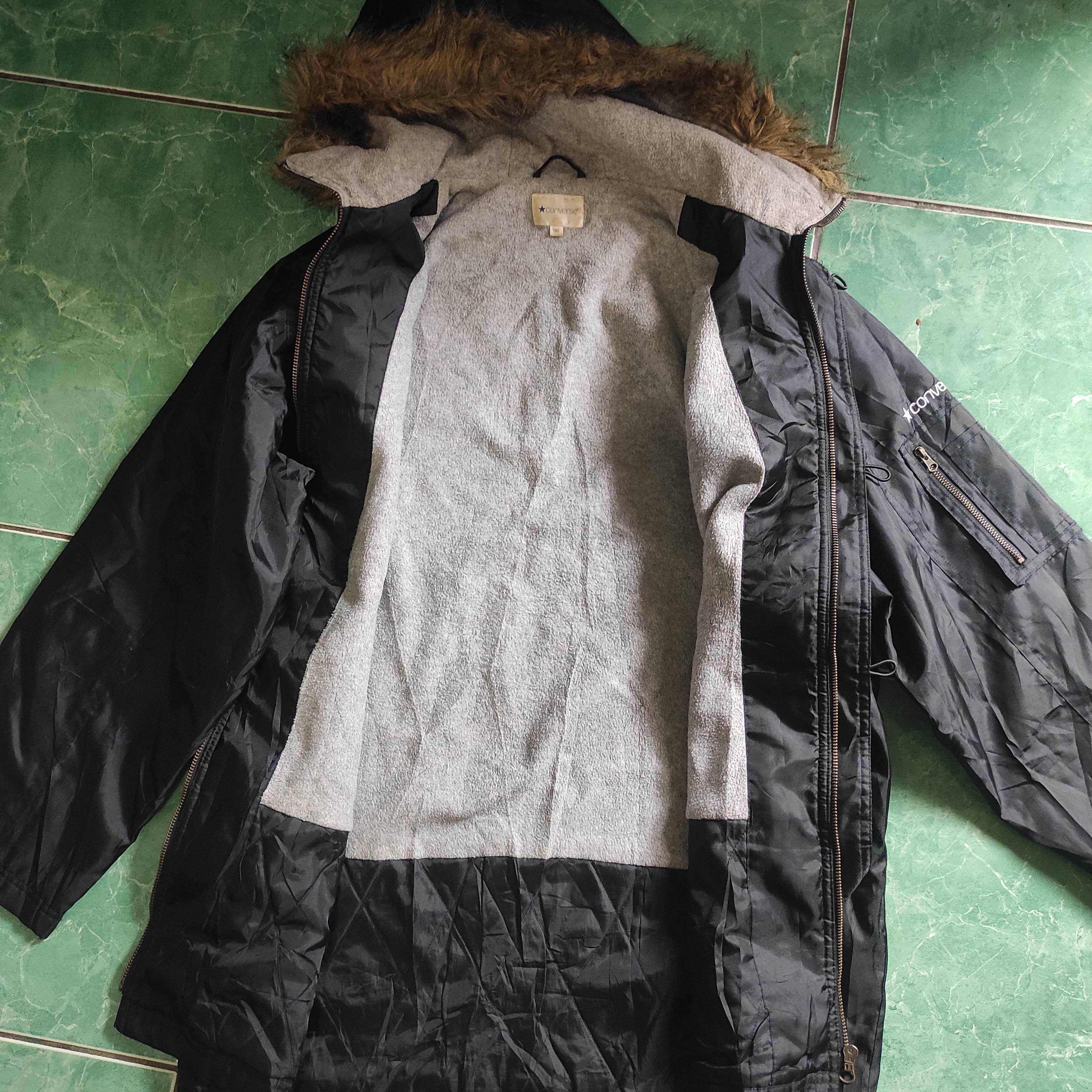 Converse Vintage Converse Big Logo Hoodie Fur Jacket Size US M / EU 48-50 / 2 - 19 Thumbnail
