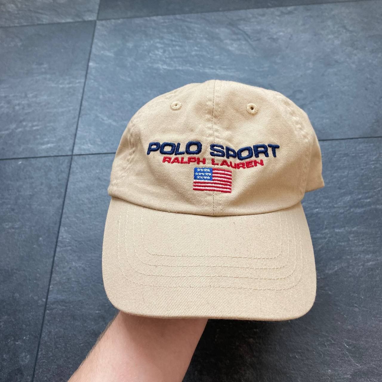 Polo Ralph Lauren × Vintage Rare vintage polo Ralph Lauren USA flag y2k cap Size ONE SIZE - 1 Thumbnail