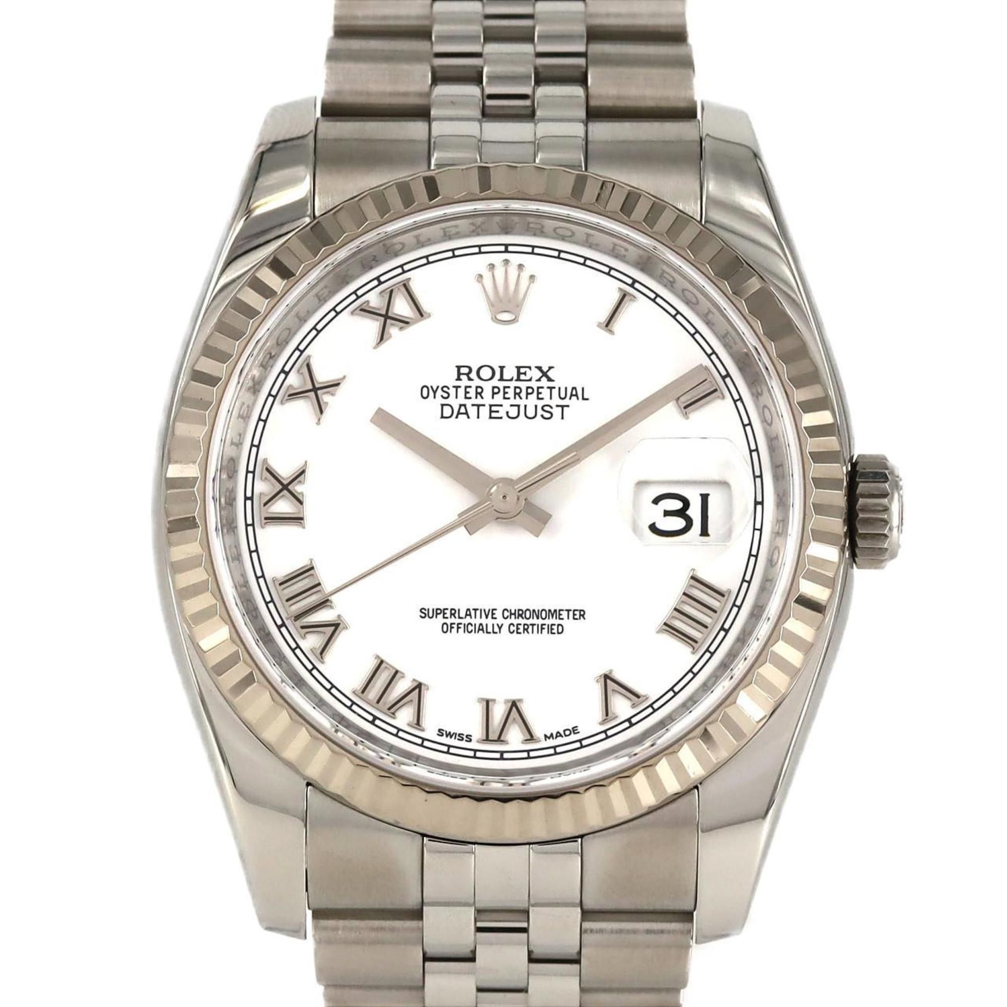 Rolex Rolex Datejust 116234 SSxWG Watch Automatic Random Number Size ONE SIZE - 1 Thumbnail