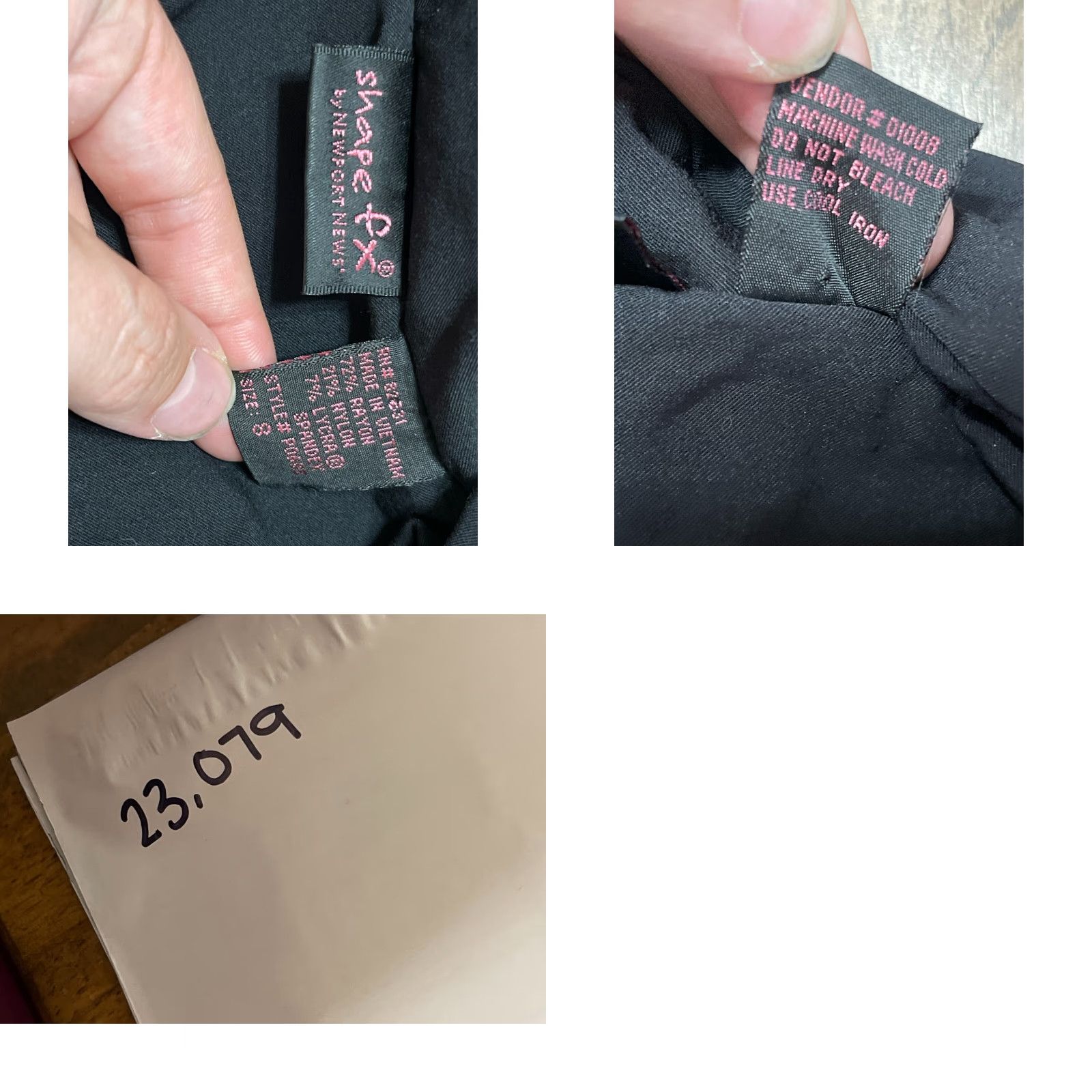 Vintage Newport News Blazer, Women's Size 8, Black, Front Pockets, Casual, Regular Fit, Jacket Size M / US 6-8 / IT 42-44 - 8 Thumbnail