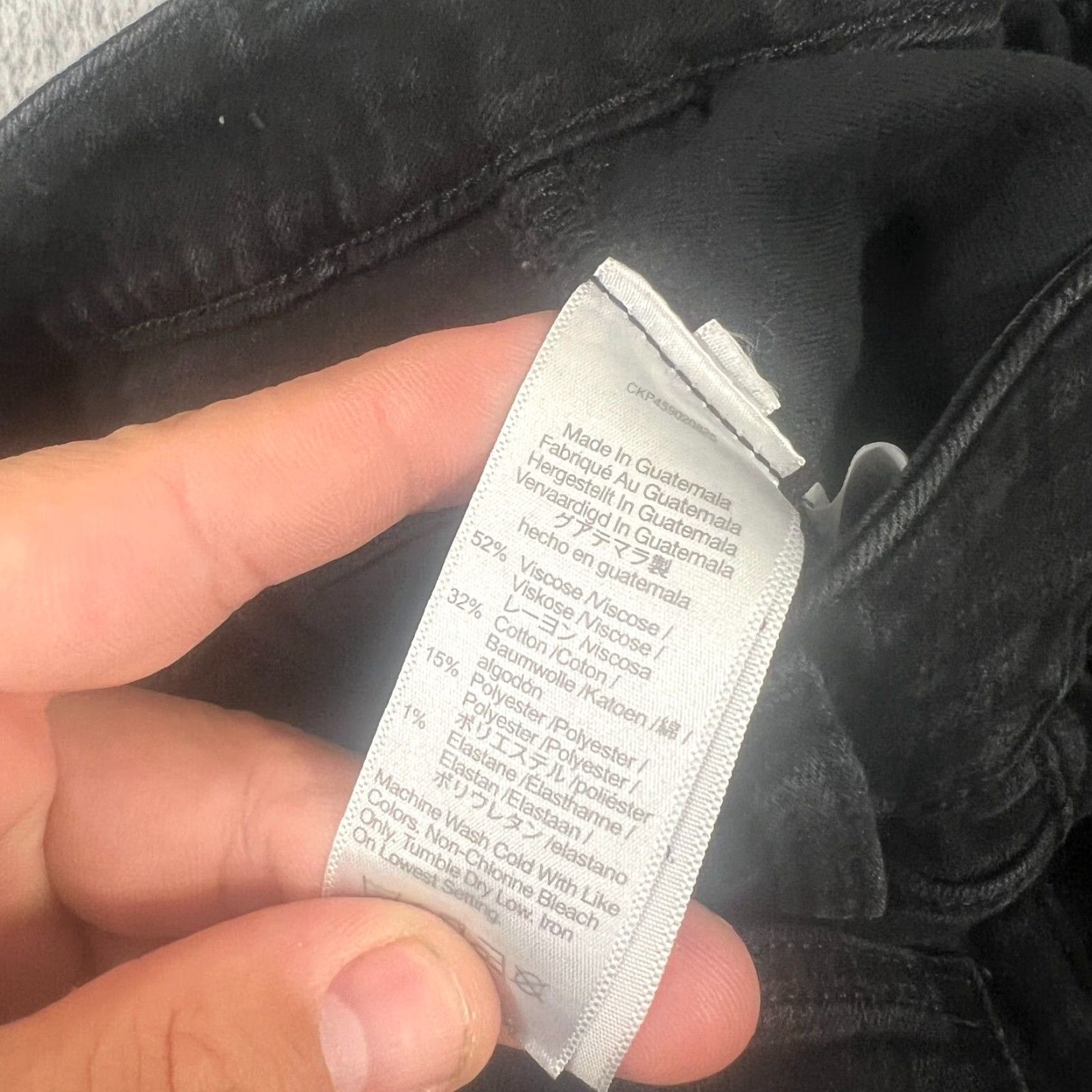 Madewell Madewell Jeans Womens 25 Curvy Roadtripper Skinny Black Jeans Size 25 Regular Women Brand Madewell Denim Jeans Stretch Skinny Size 42" / US 20 - 7 Thumbnail