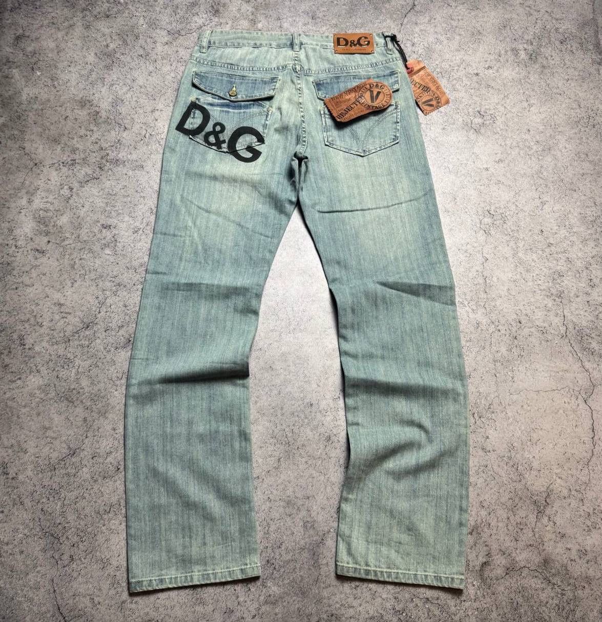 Vintage Dolce & Gabbana Jeans New With Tags Big Logo 32 Men