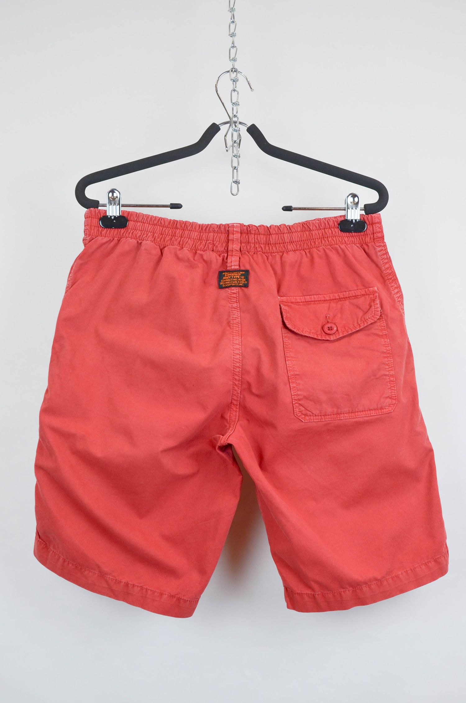 Schott × Vintage SCHOTT Vintage Red Shorts with Logo - M Size US 32 / EU 48 - 2 Thumbnail