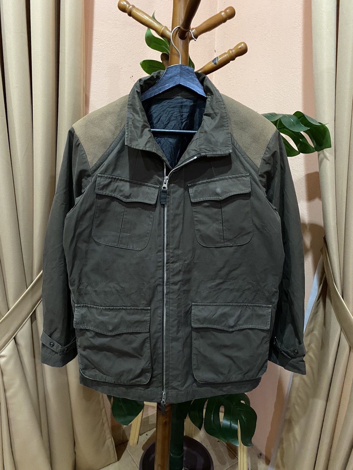 Vintage VINTAGE 90S HUNTING BARN JACKET Size US M / EU 48-50 / 2 - 3 Thumbnail