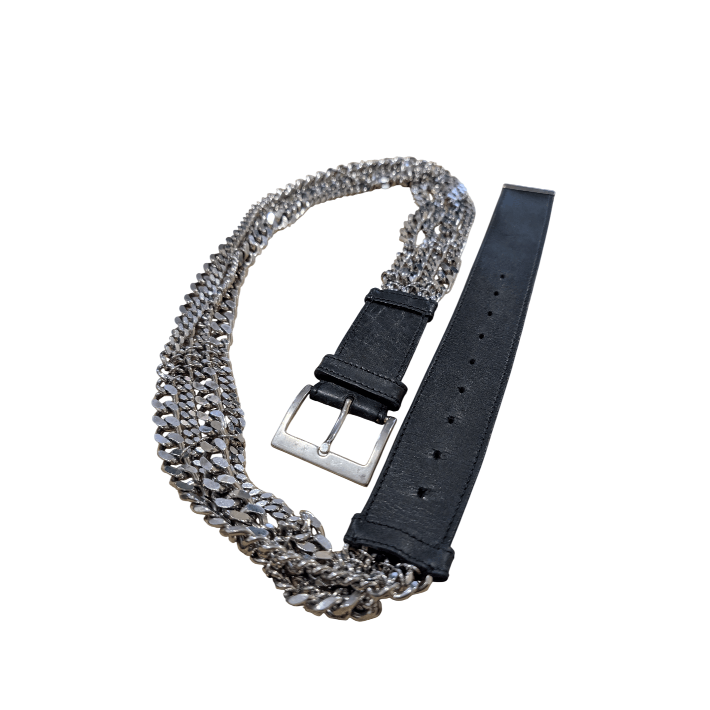 Balmain Balmain Cuban Link Chain Belt Size 32 - 2 Thumbnail