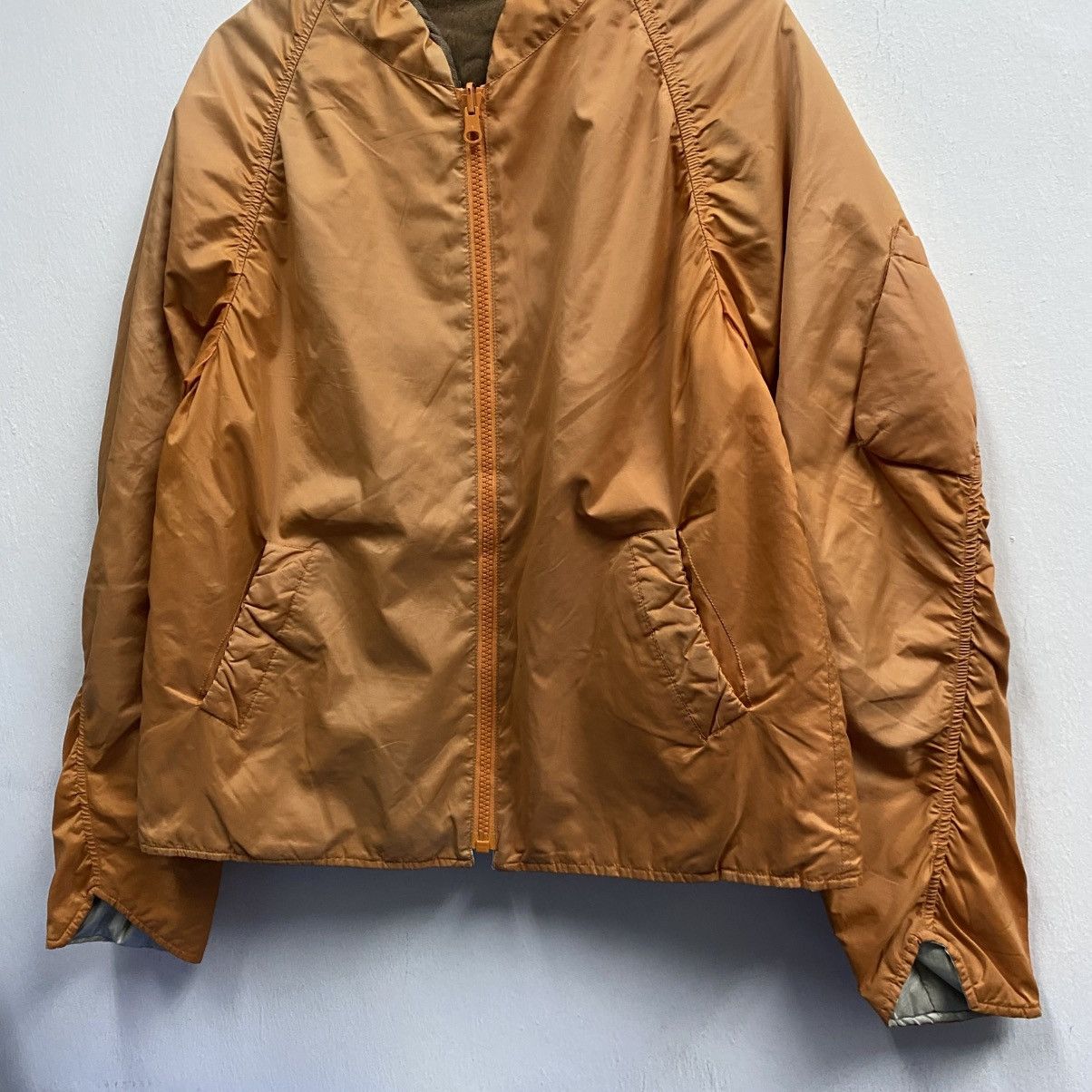 Final Home Vintage Final Home by Issey Miyake Reversible Bomber Jacket Size US M / EU 48-50 / 2 - 6 Thumbnail