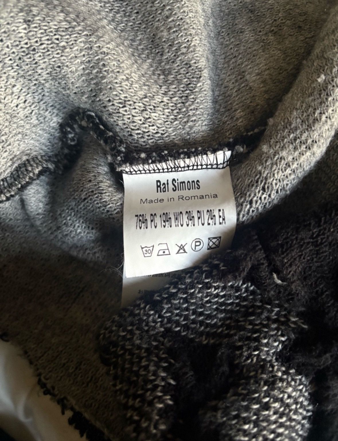 Raf Simons Raf simons archive closer 03aw high neck knit Size US M / EU 48-50 / 2 - 4 Thumbnail