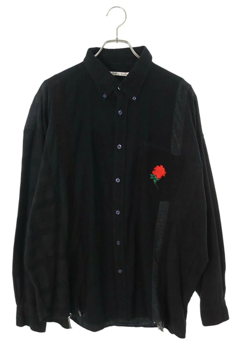 Needles ×Yohji Yamamoto check long sleeve shirt
