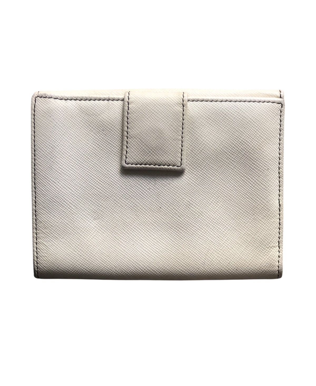 Prada Prada Bifold Leather Wallet Size ONE SIZE - 3 Thumbnail