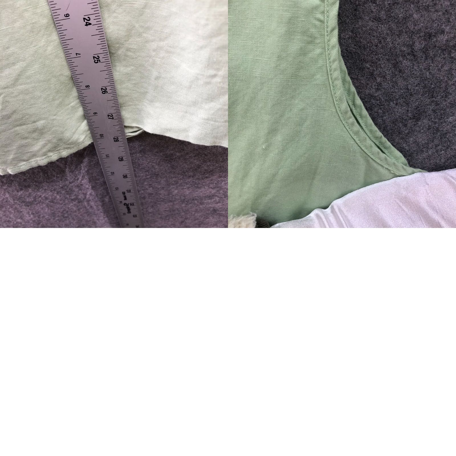 Vintage Covington Linen Blend Tank Top Womens 26W Green Sleeveless Blouse Lime Size 4XL / US 24-26 - 8 Thumbnail