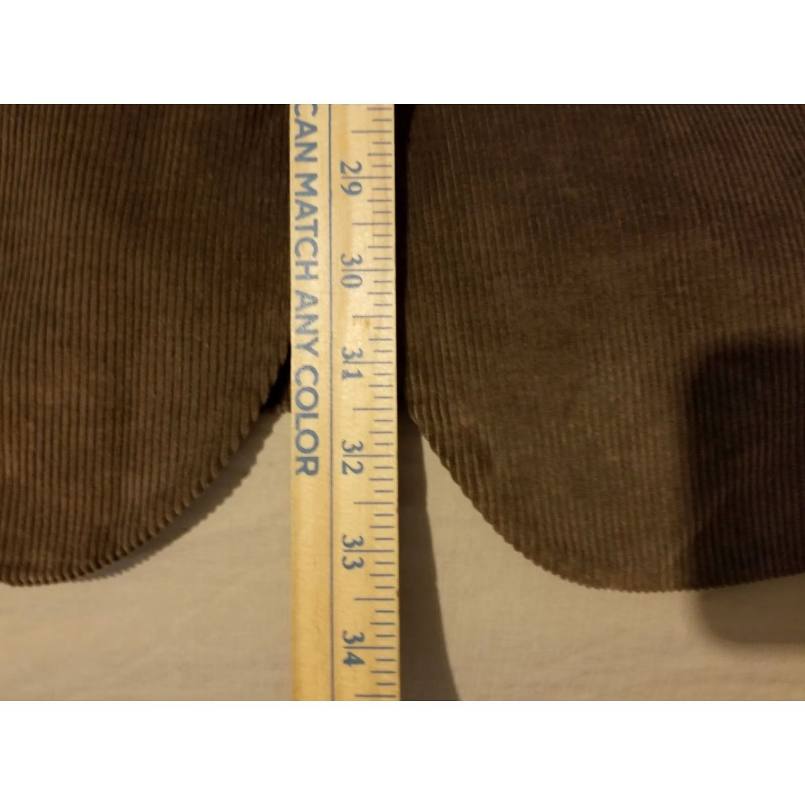Vintage Alan Flusser Mens Corduroy Sports Jacket Blazer 42R Brown Cotton Size 42R - 6 Thumbnail