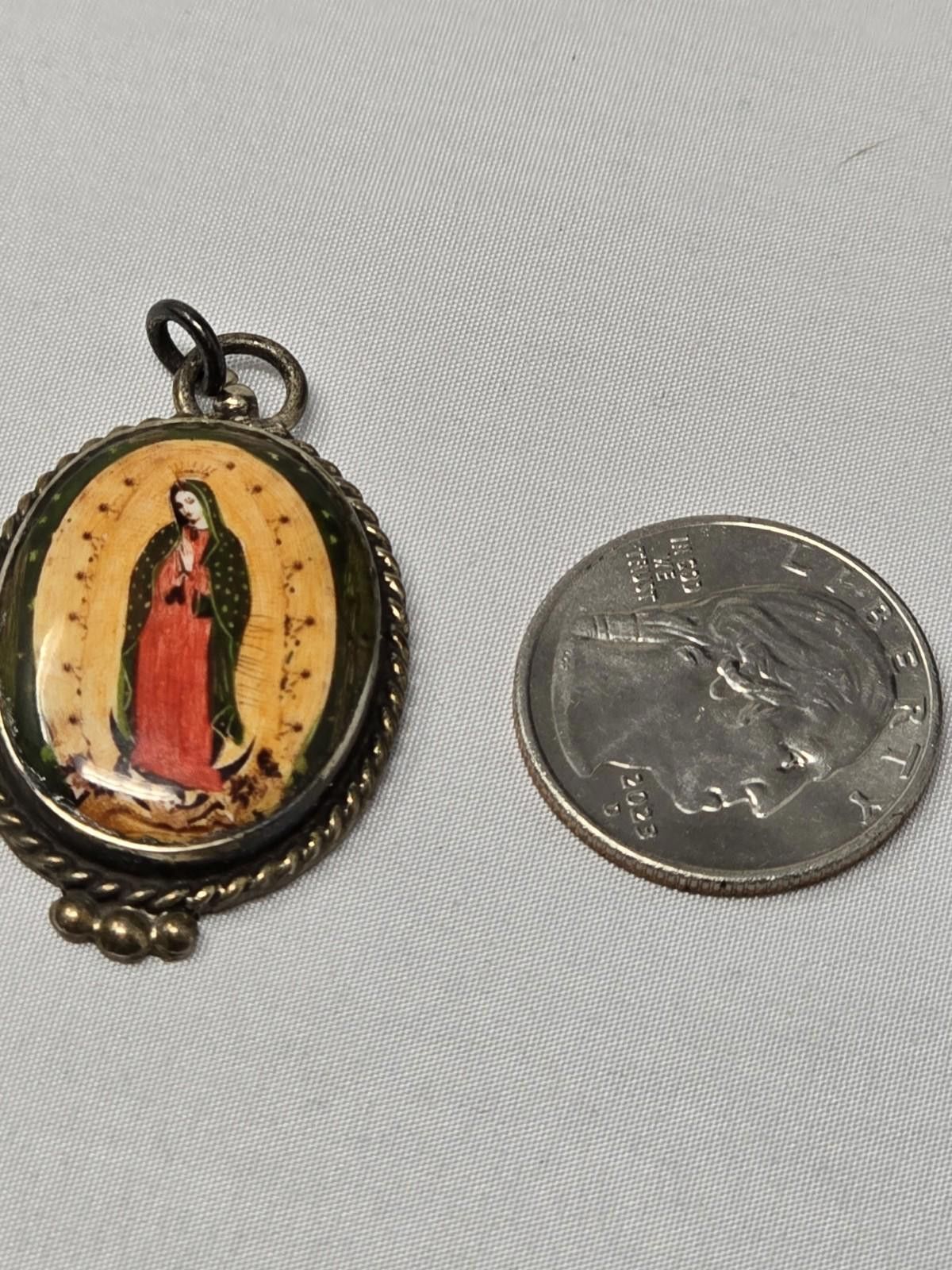 Other Jacqueline Smiley 950 Silver JSVR Virgin MaryPendant Size ONE SIZE - 2 Thumbnail