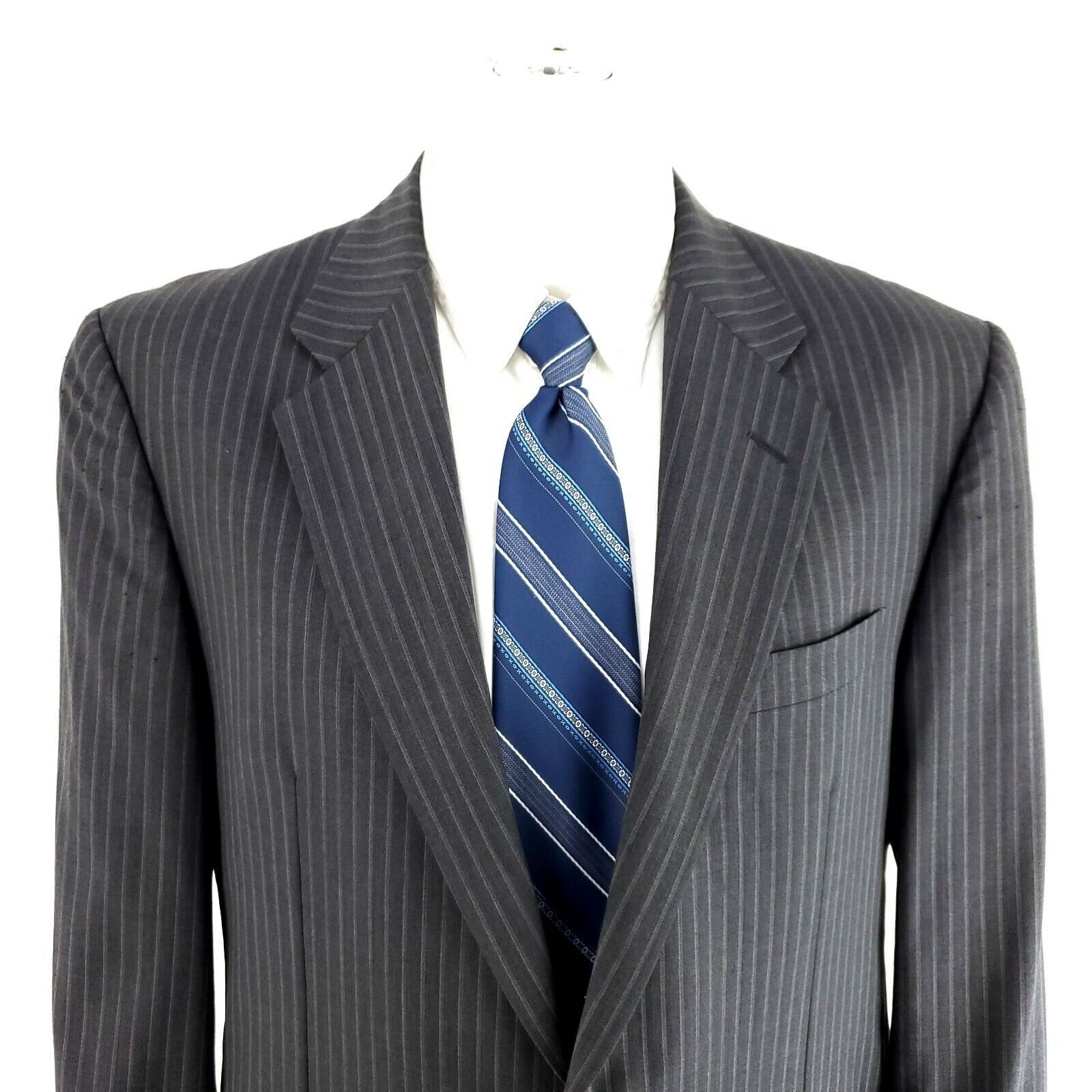 Hickey Freeman Hickey Freeman Nordstrom Madison Wool 2 Button Suit Jacket 4 Size 42R - 1 Thumbnail