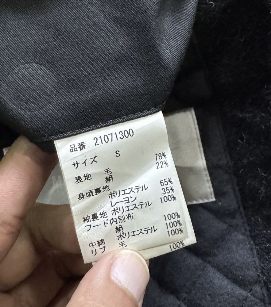 Designer × Maison MIHARA YASUHIRO Miharayasuhiro Quilted Wool Coat with Detachable Scarf Size US S / EU 44-46 / 1 - 17 Thumbnail